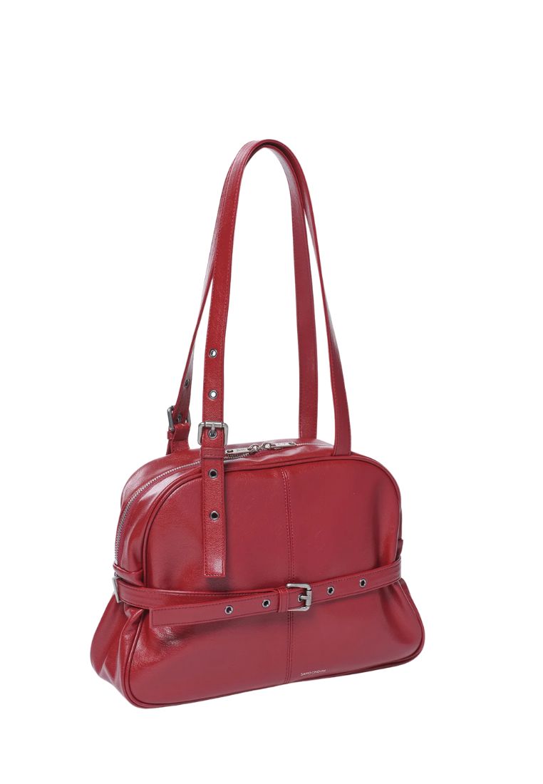 Dome Belt Bag Goat Red
