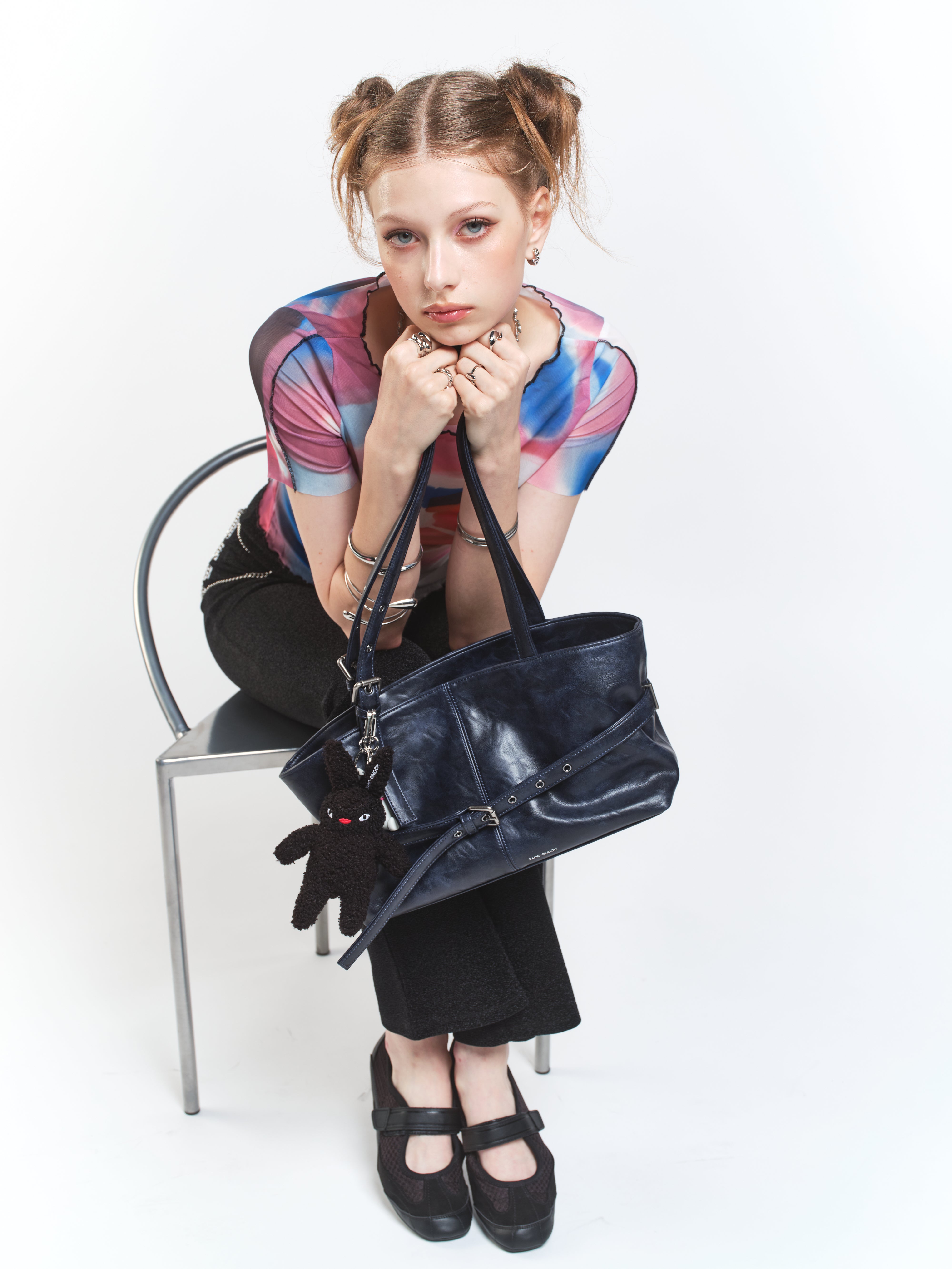 Le Belt Bag M Baked Navy