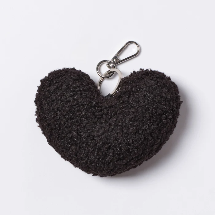 Loveyom Keychain Eco Shearling Black