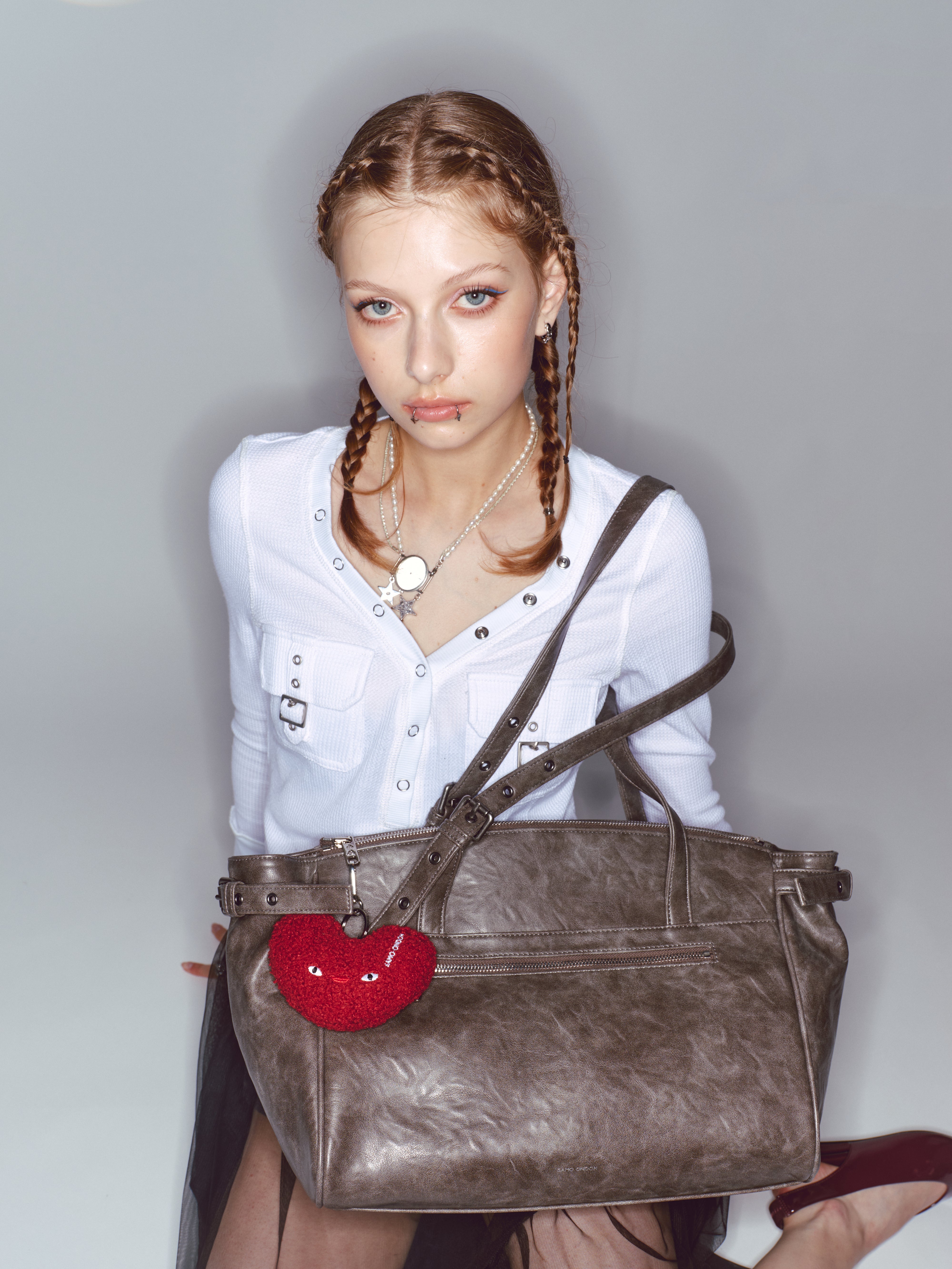 Nouvelle Shopper Bag L Baked Gray