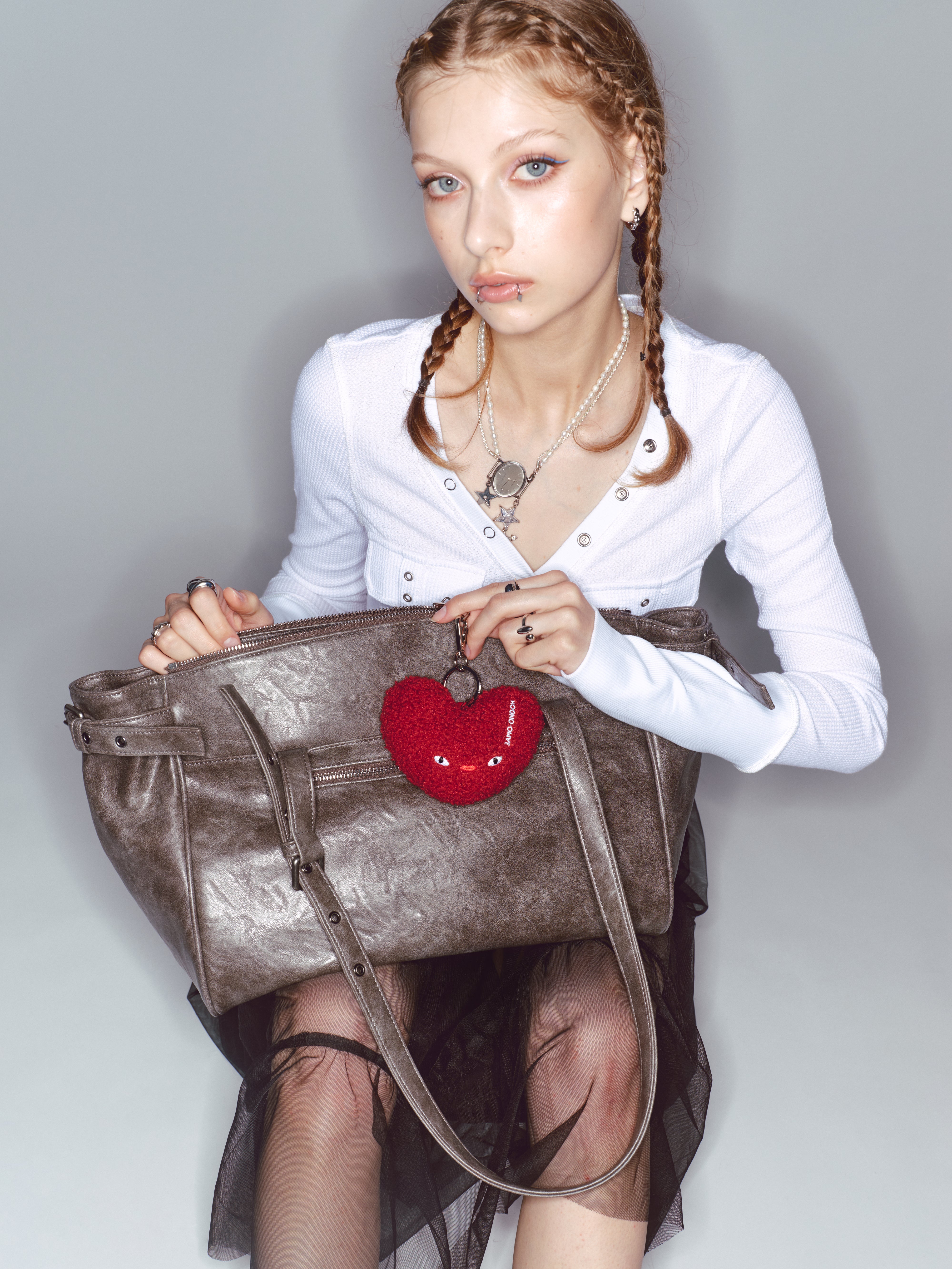 Nouvelle Shopper Bag L Baked Gray