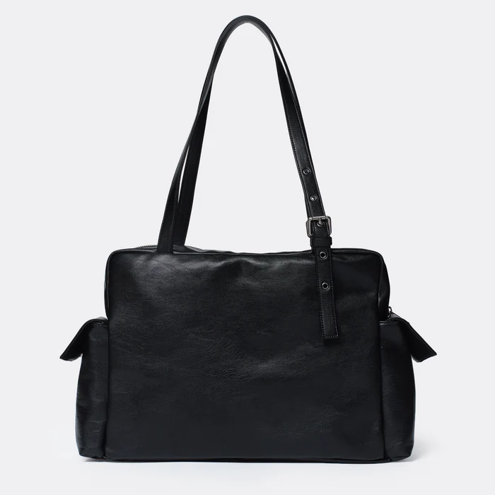 PREORDER Pocket Utility Bag L Nappa Black