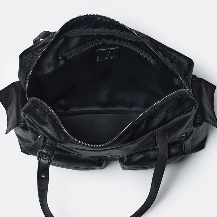 PREORDER Pocket Utility Bag L Nappa Black