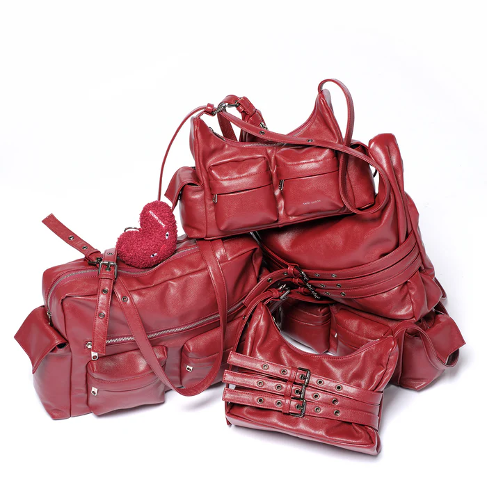 Pocket Mug Bag M Goat Red