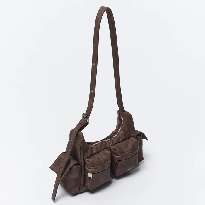 Pocket Mug Bag M Vintage Brown
