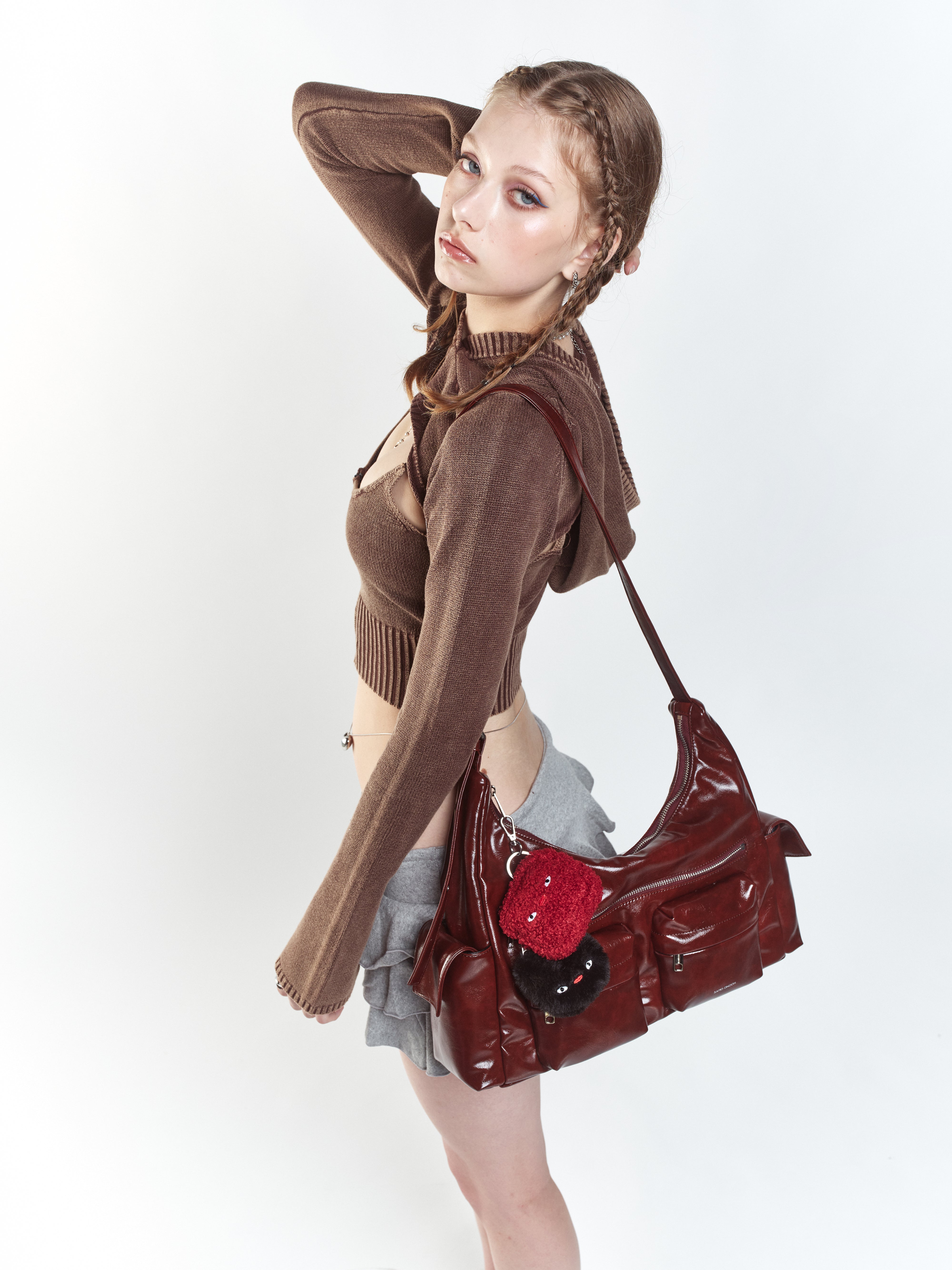 Pocket Mug Bag L Vampire Brown