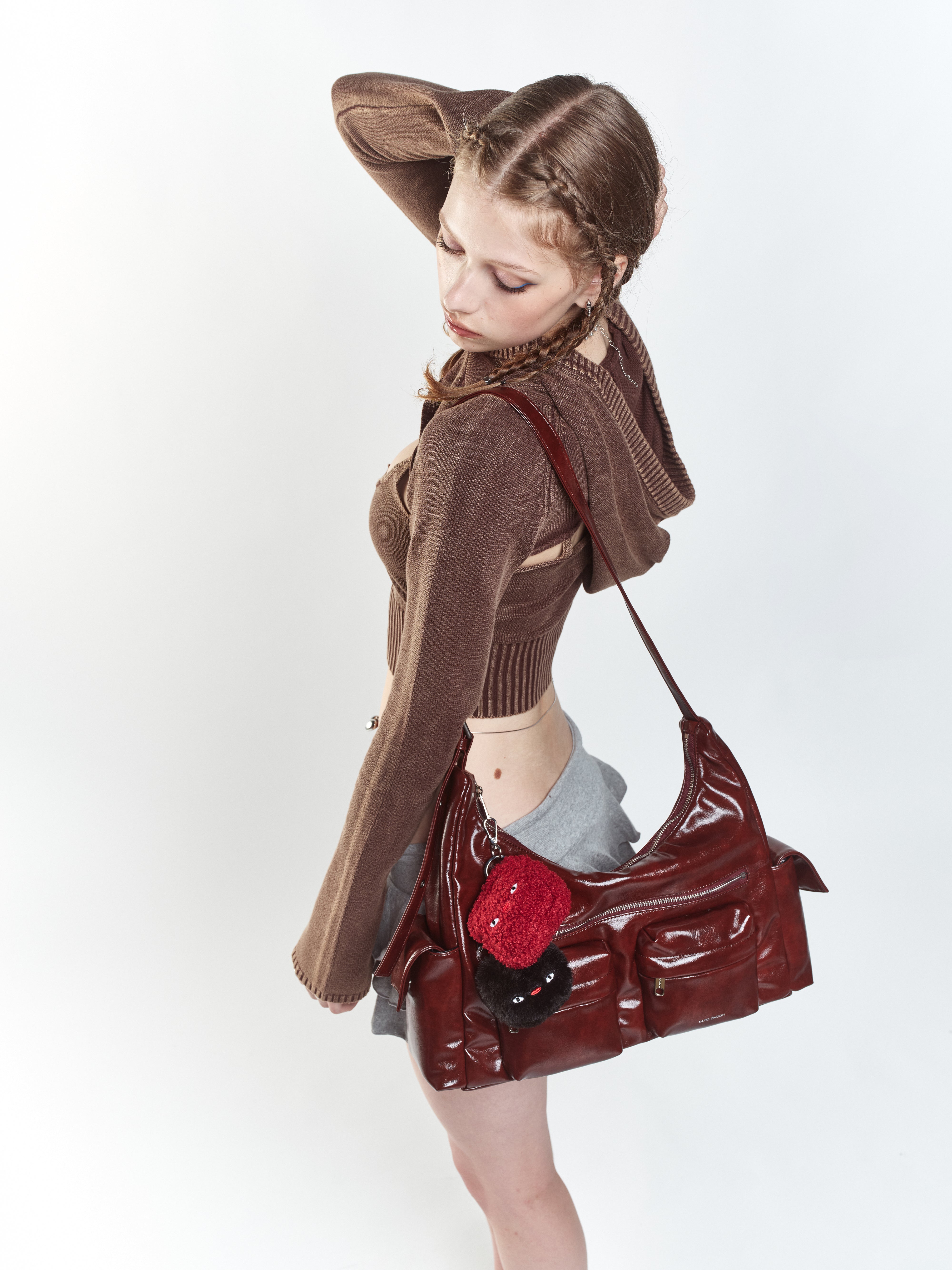 Pocket Mug Bag L Vampire Brown