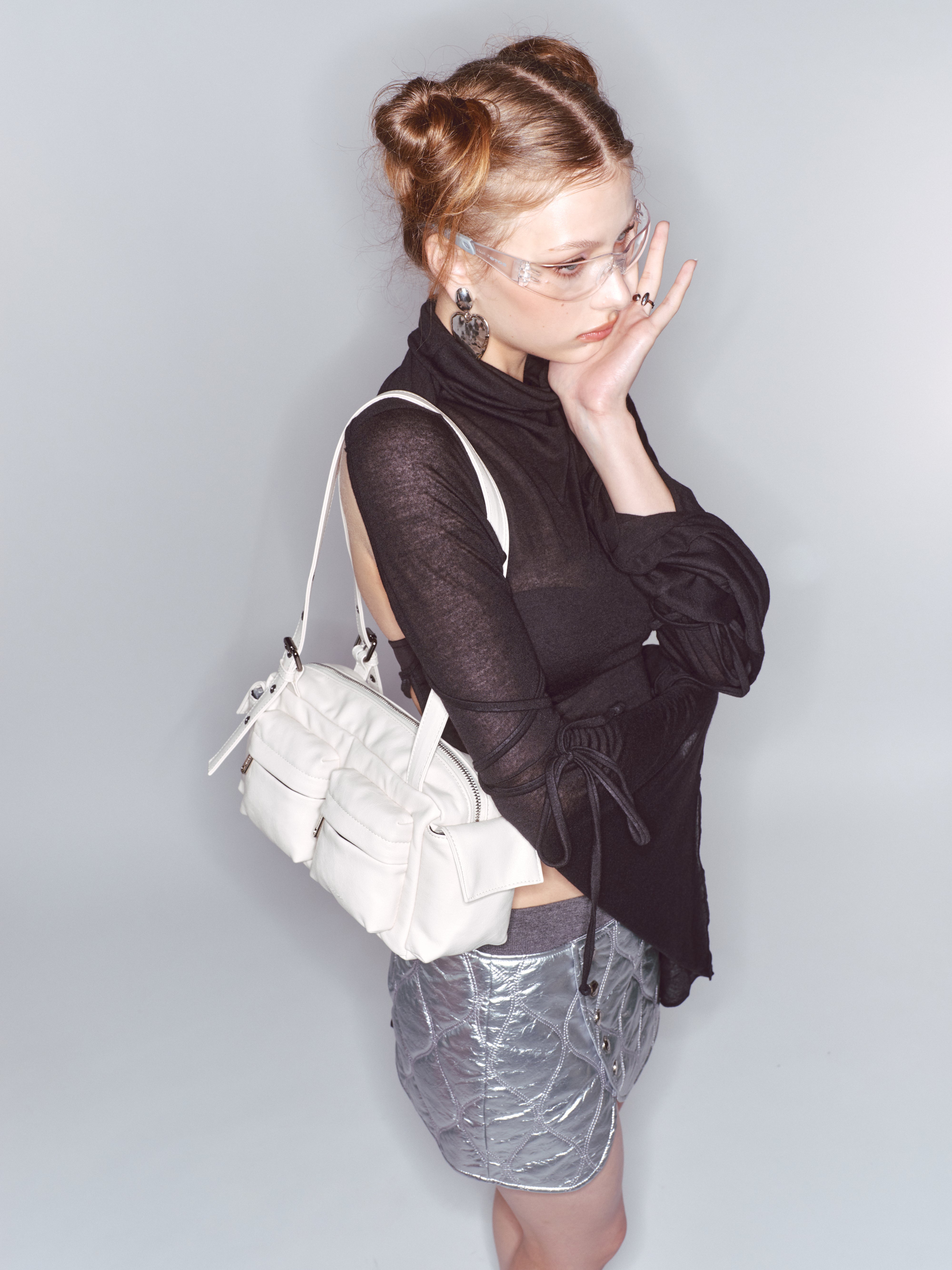 PREORDER Pocket Utility Bag M Goat Cream