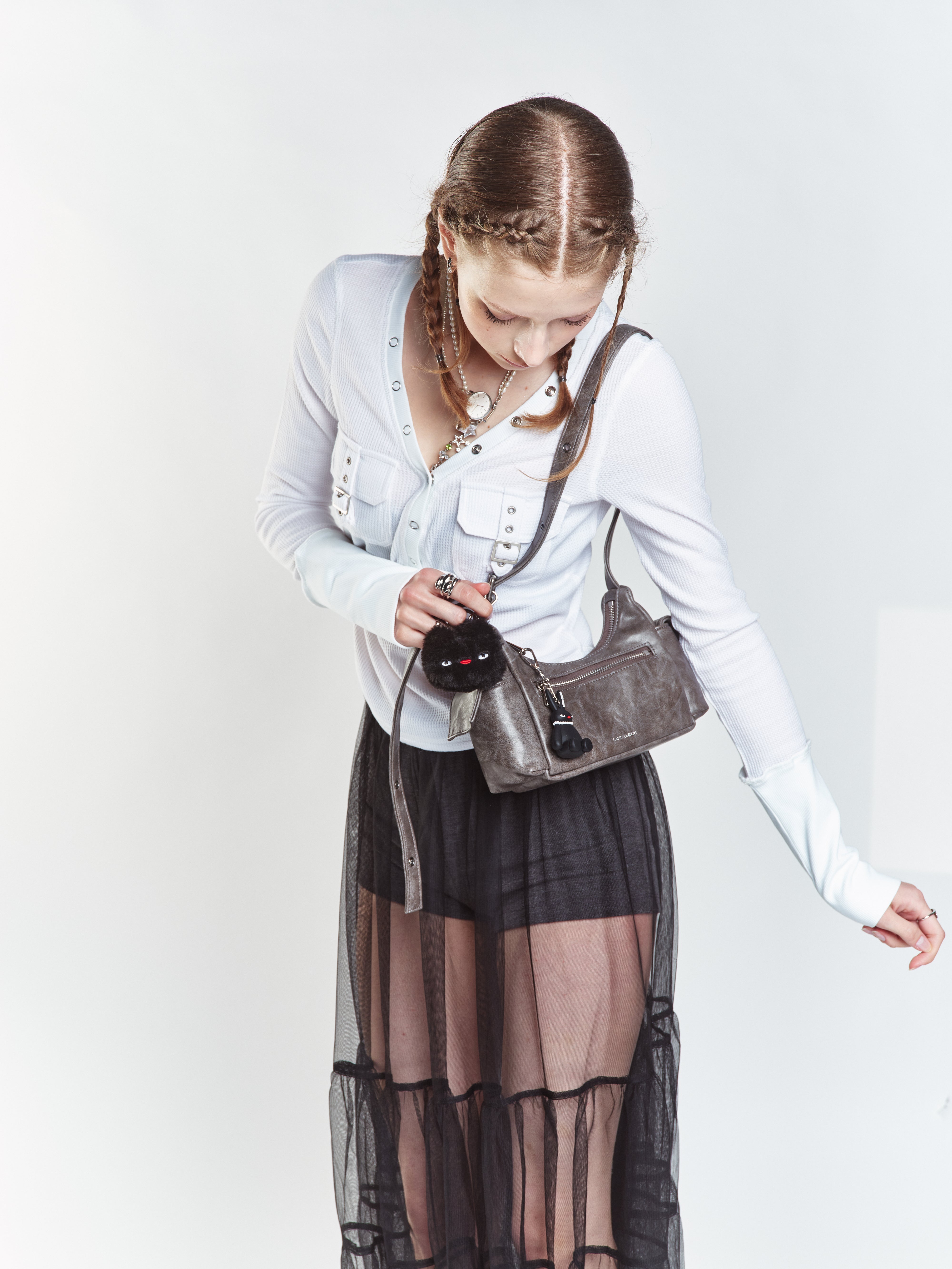 PREORDER Pocket Mug Bag Mini Baked Gray