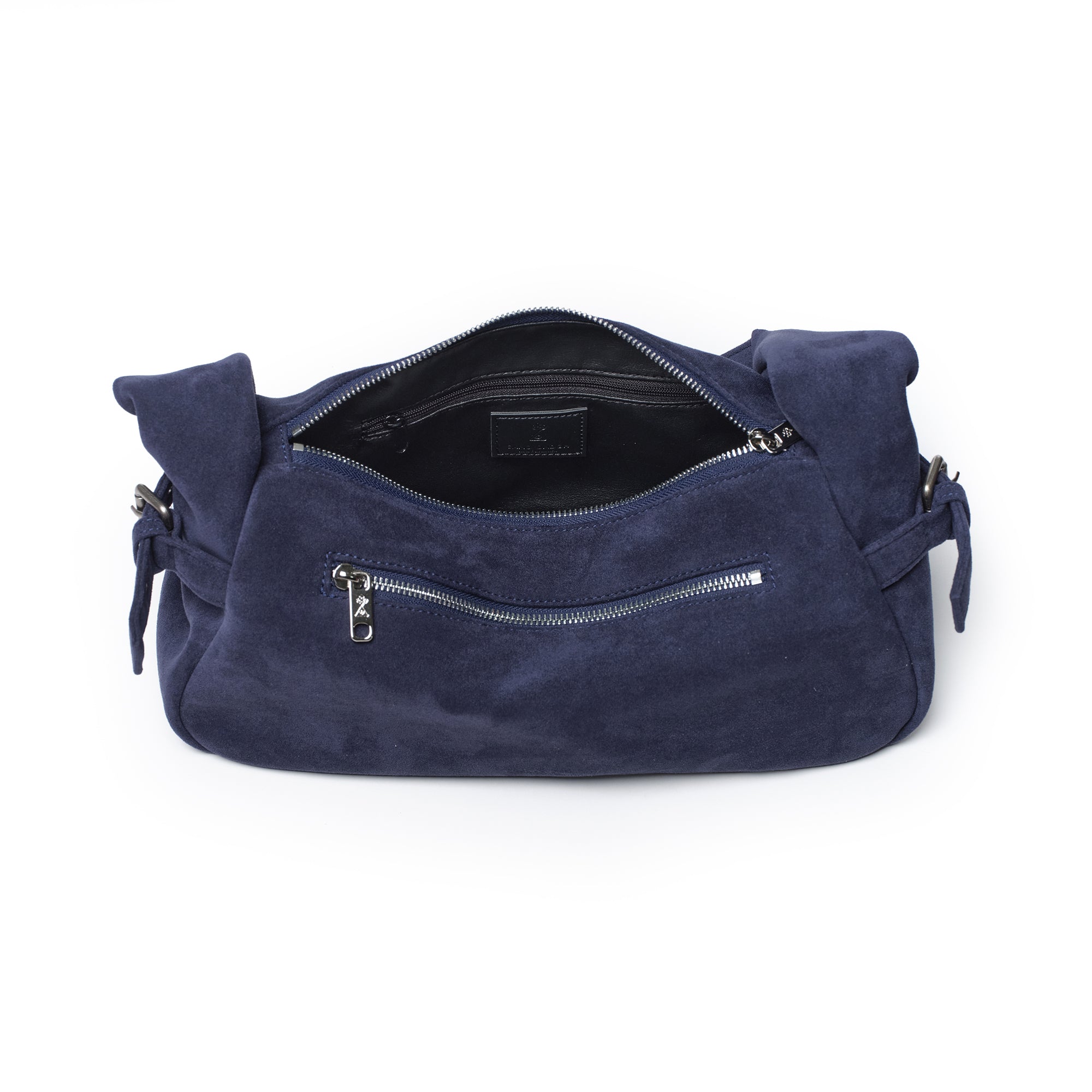 Atta Bag M Suede Navy