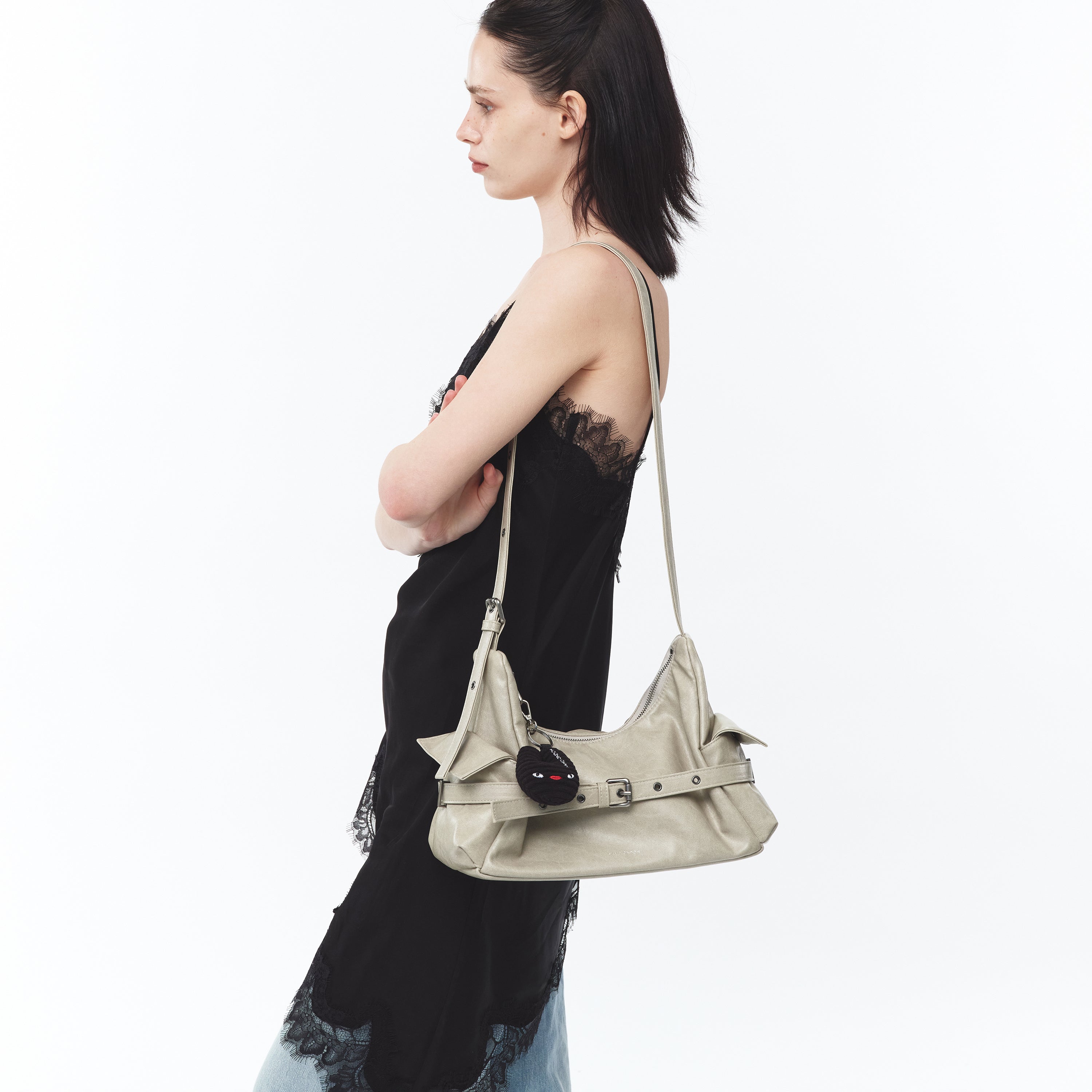 Belt Mondo Bag M Veg Cream