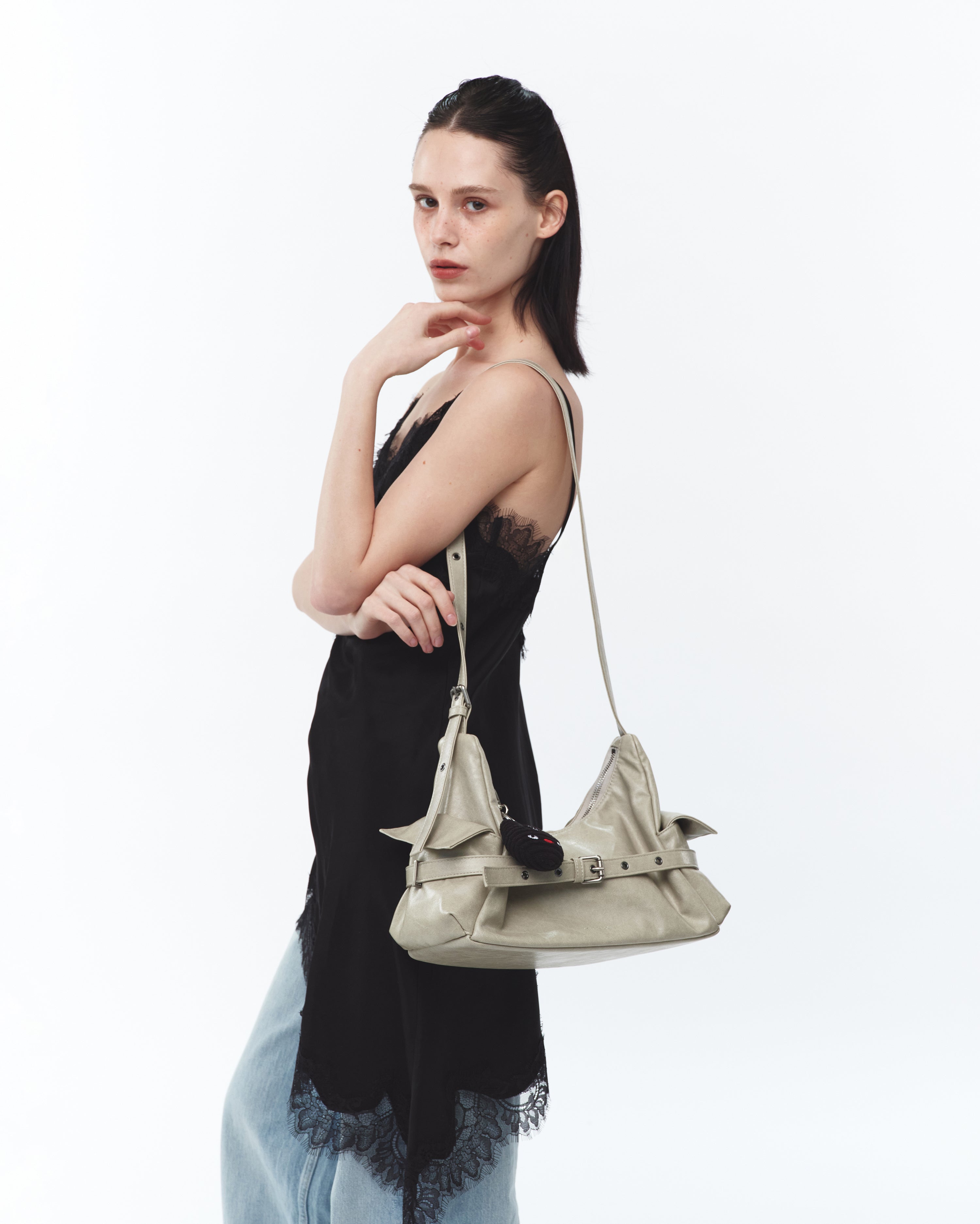 Belt Mondo Bag M Veg Cream