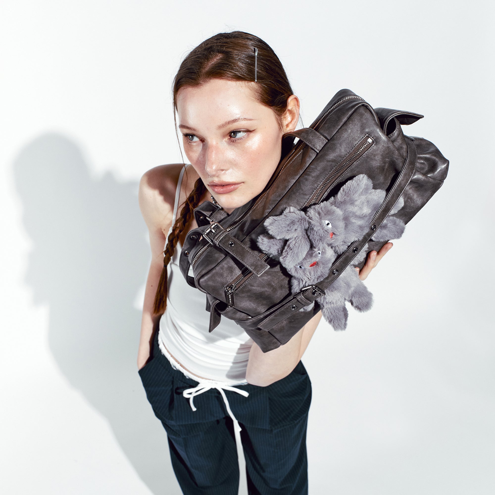 PREORDER Belt Utility Bag L Baked Gray