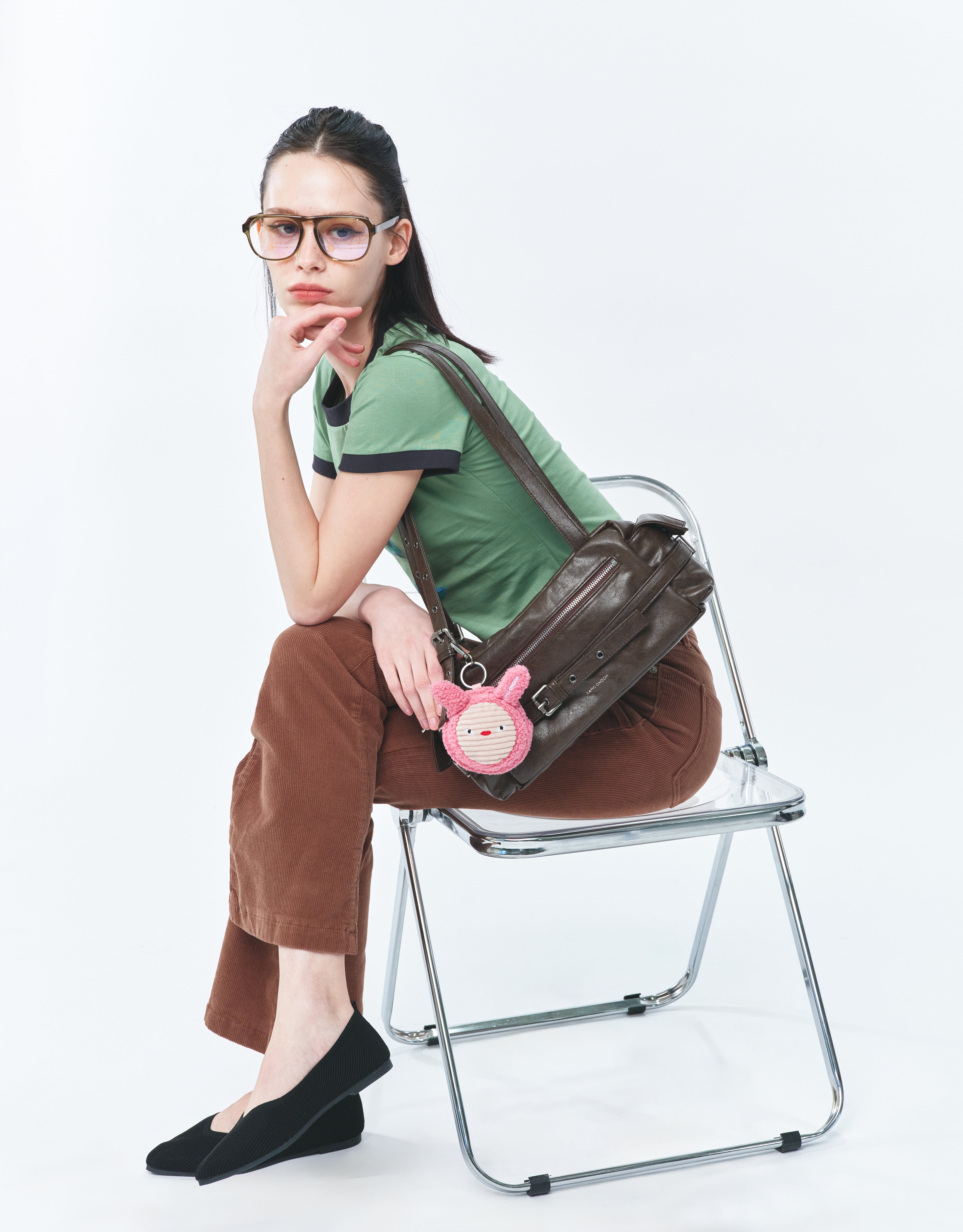 Belt Utility Bag M Veg Cocoa