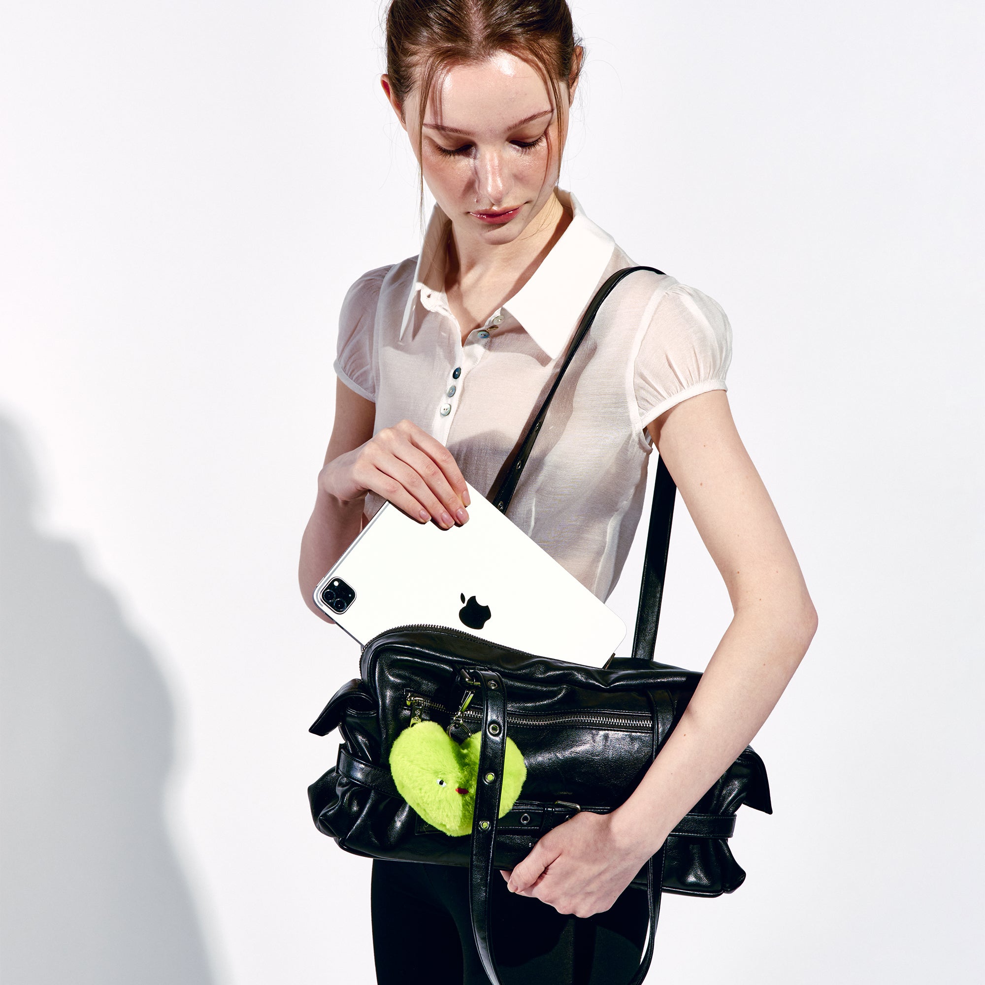 PREORDER Belt Utility Bag L Baked Black