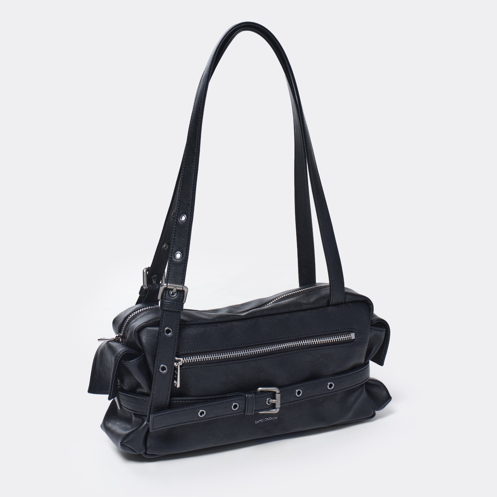Belt Utility Bag M Nappa Matt Black