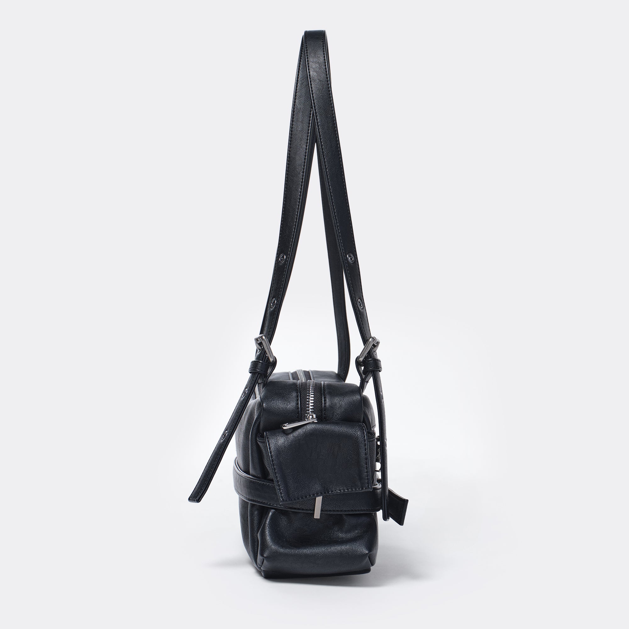 Belt Utility Bag M Nappa Matt Black