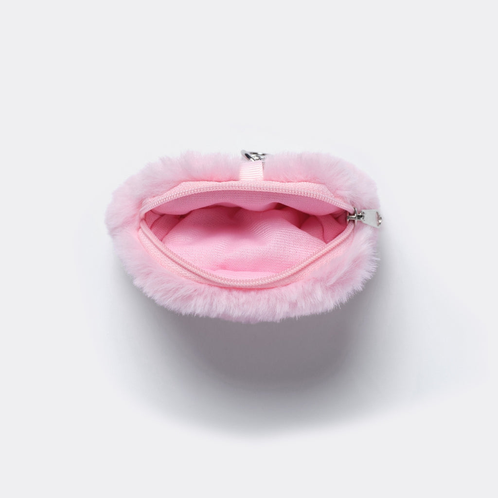 Nemoyom Airpods Case Eco Fur Pink