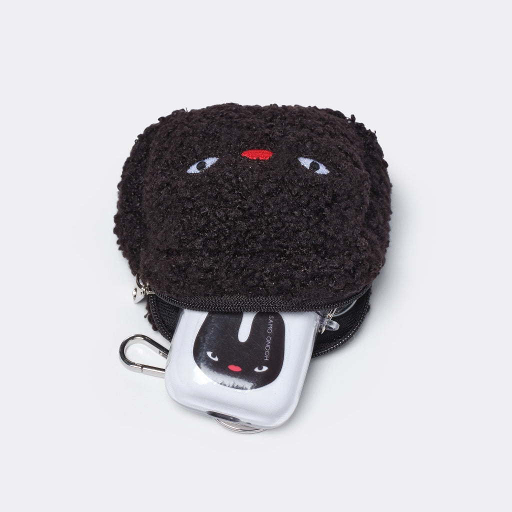 Nemoyom Airpods Case Eco Shearling Red