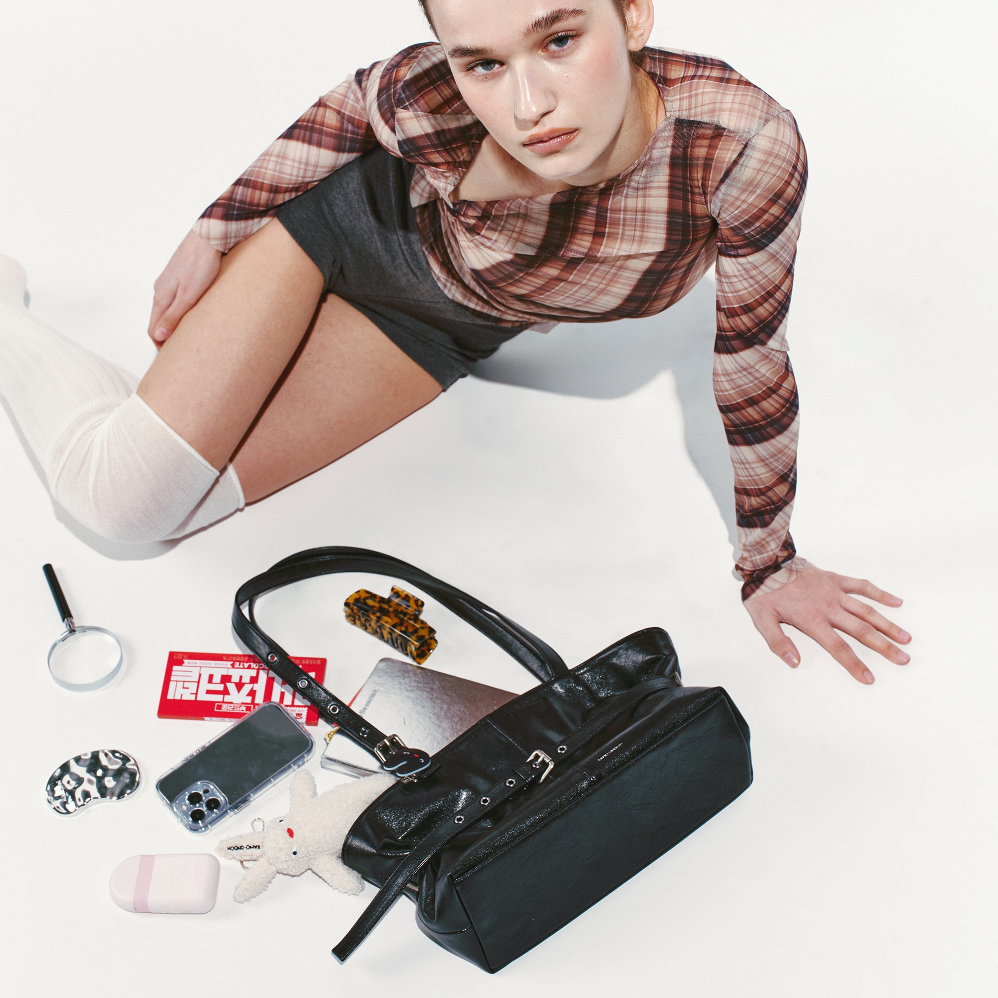 PREORDER Le Belt Bag M Goat Black