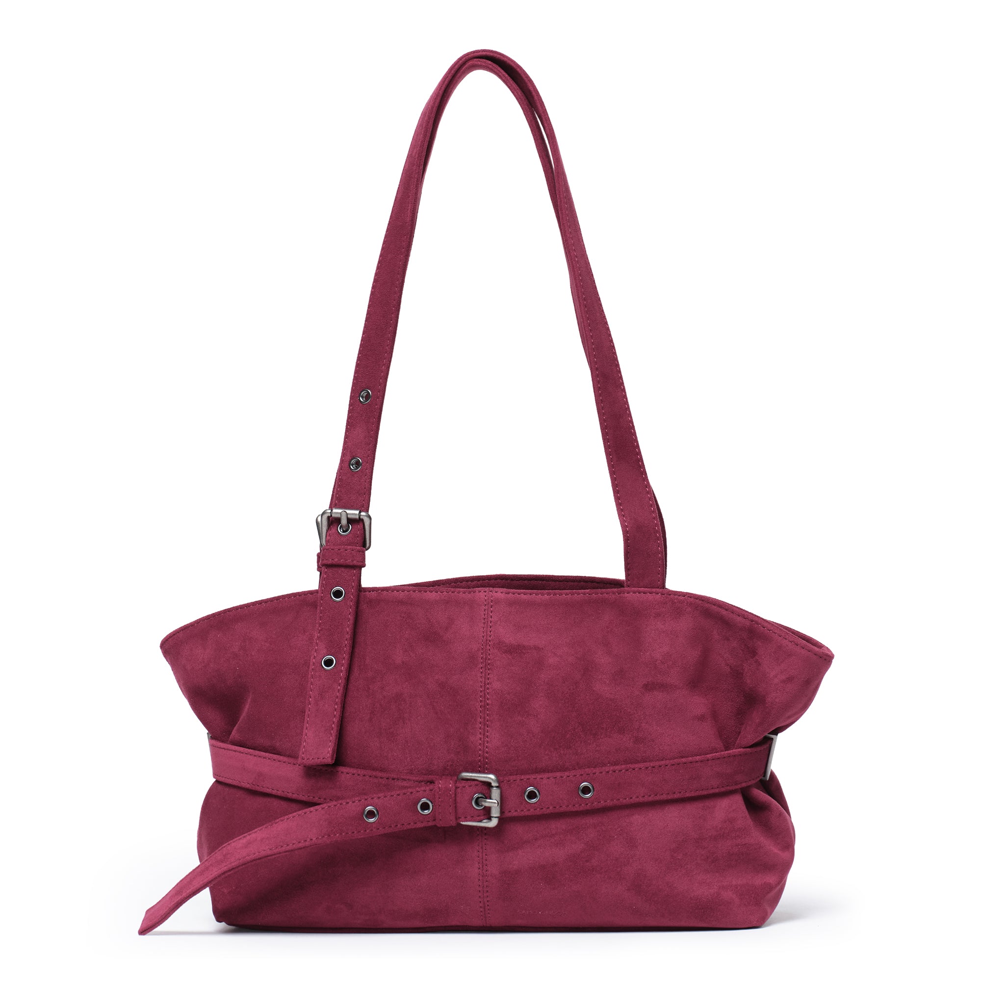 PREORDER Le Belt Bag M Suede Magenta