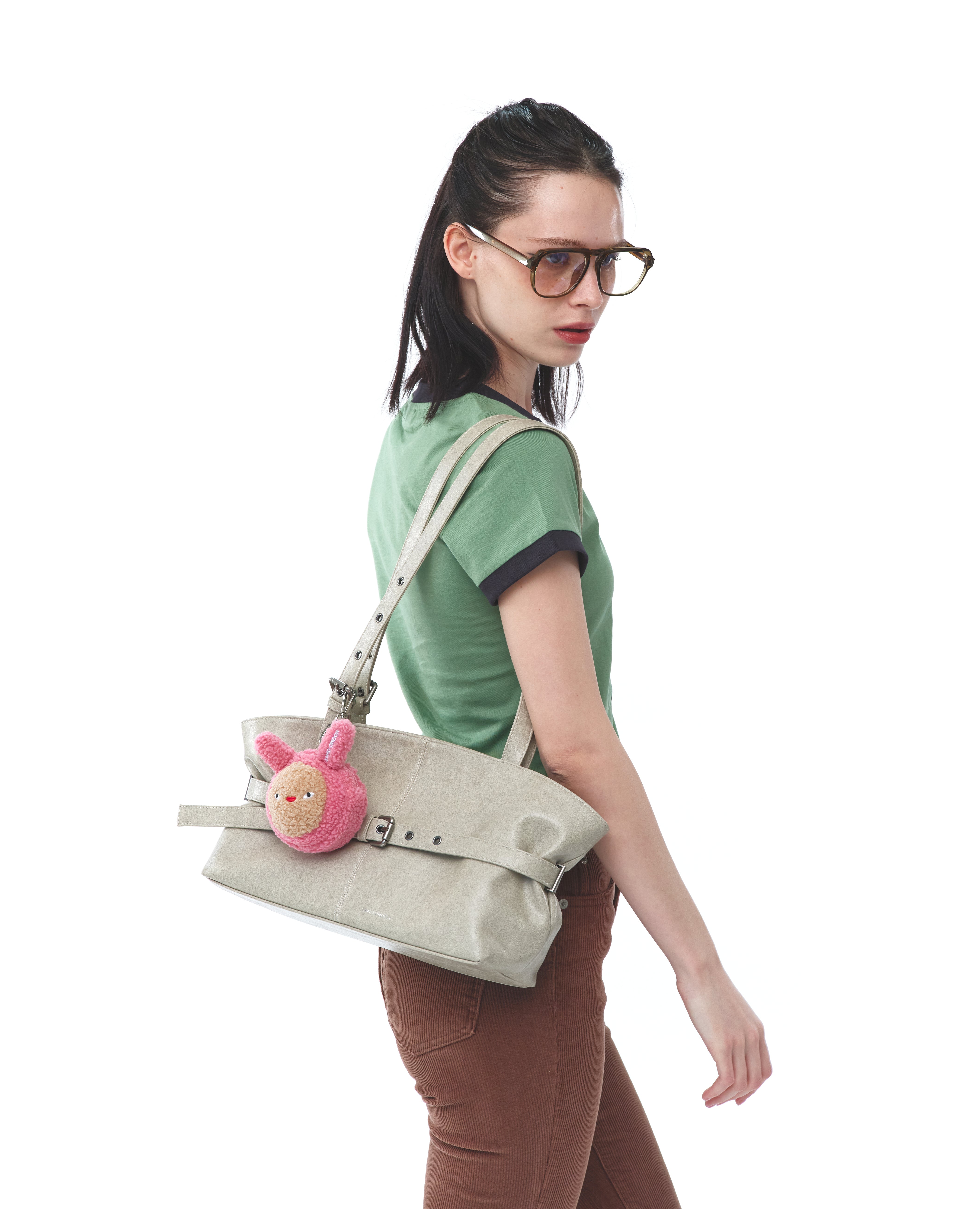 Le Belt Bag M Veg Cream