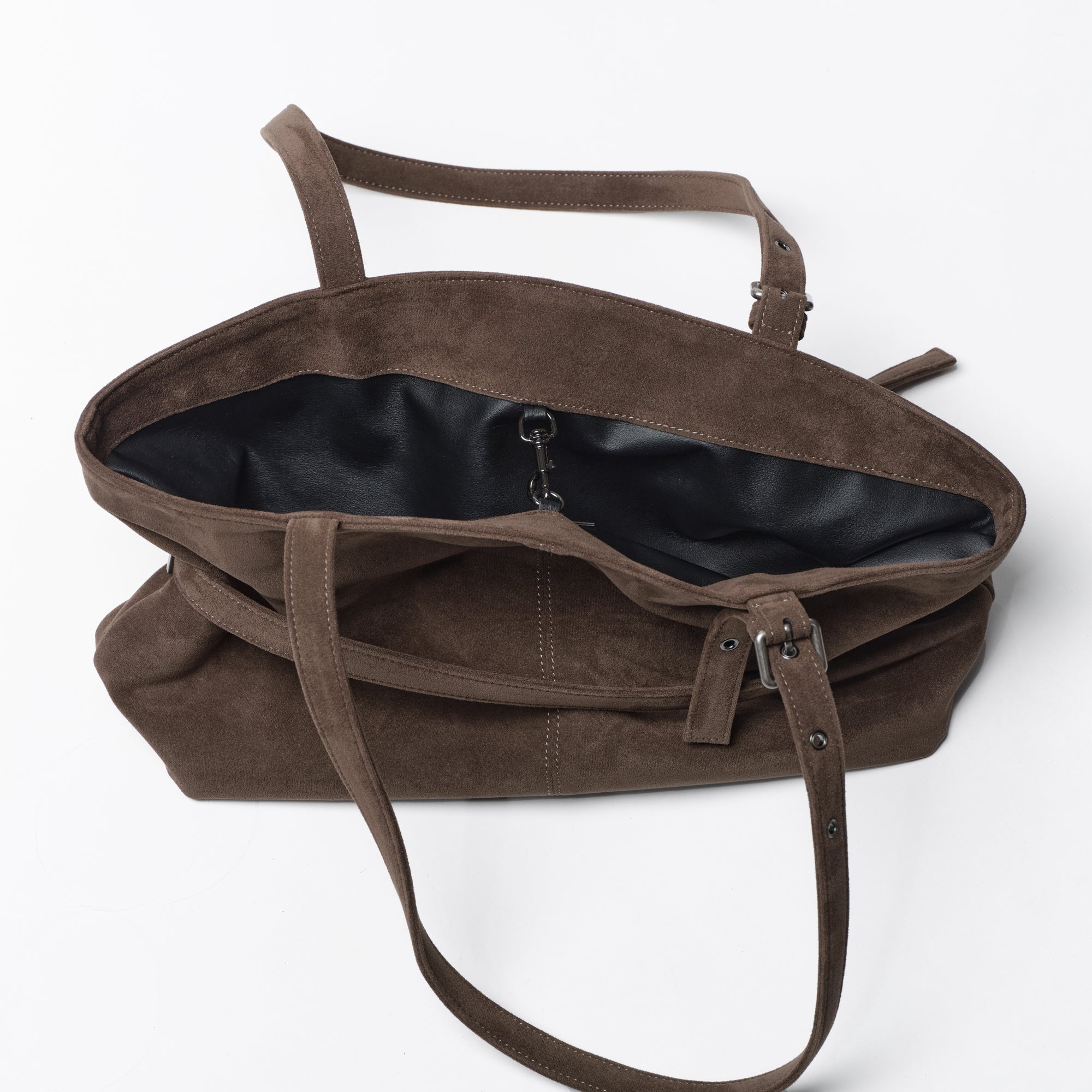 PREORDER Le Belt Bag L Suede Khaki Gray