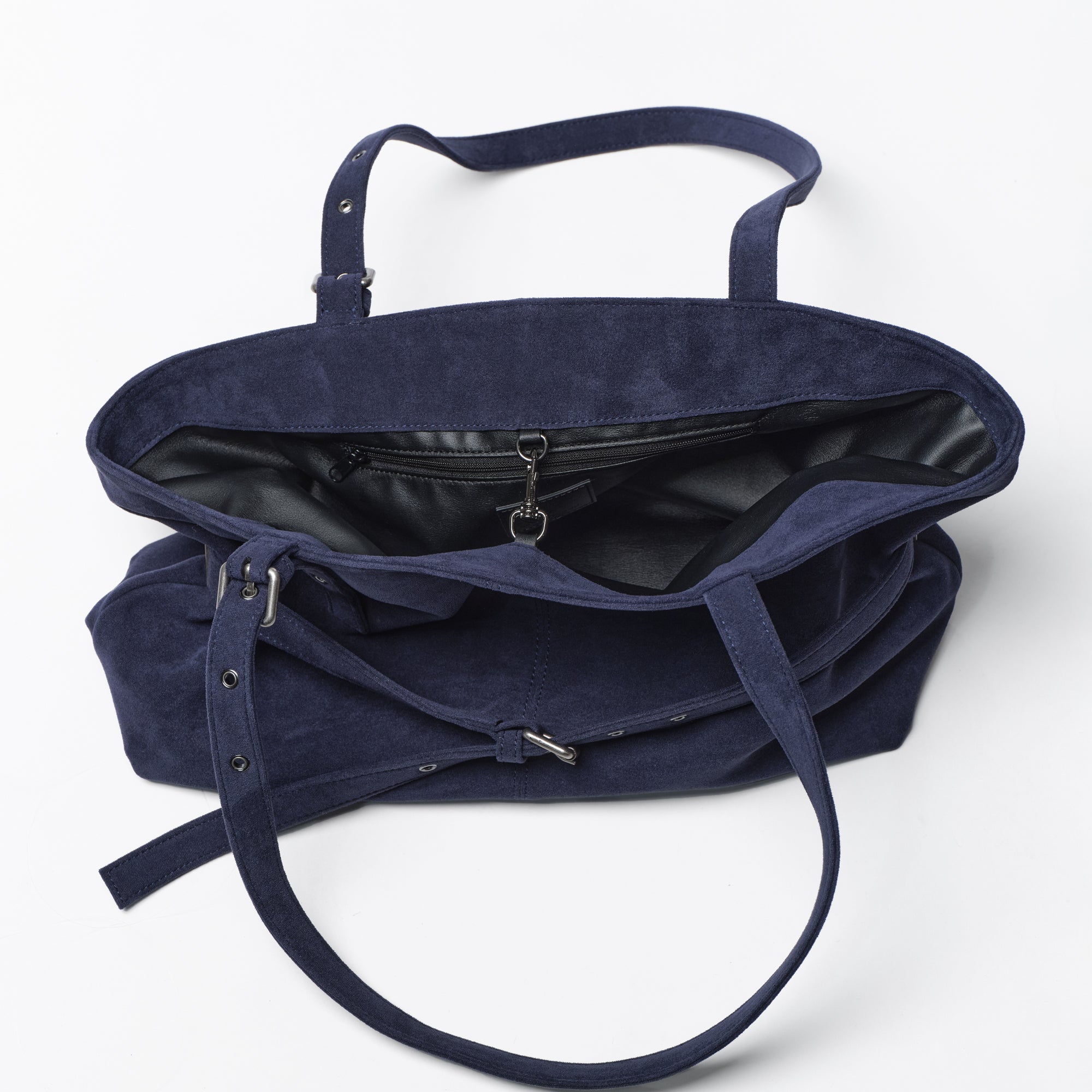 PREORDER Le Belt Bag L Suede Navy