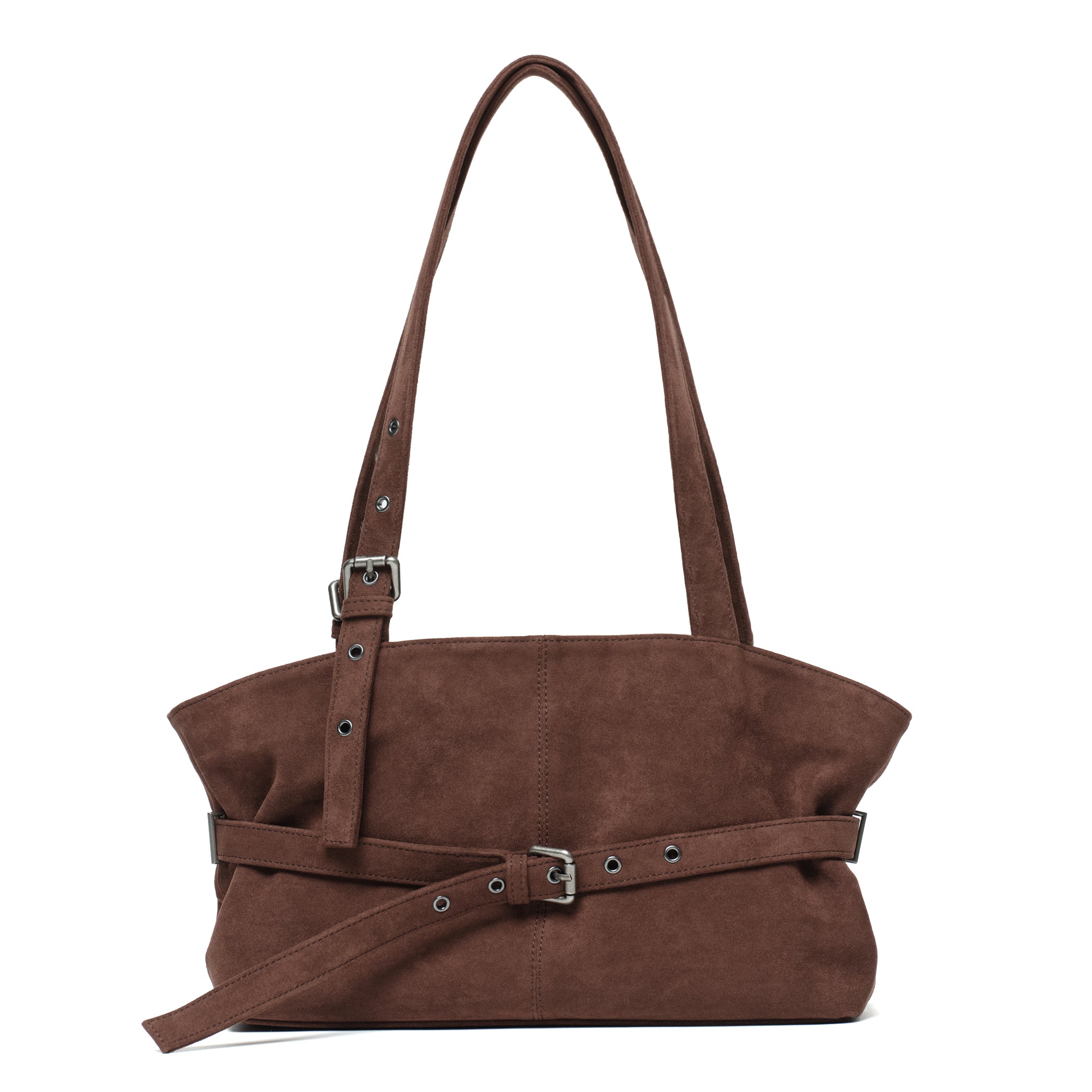 PREORDER Le Belt Bag M Suede Brown