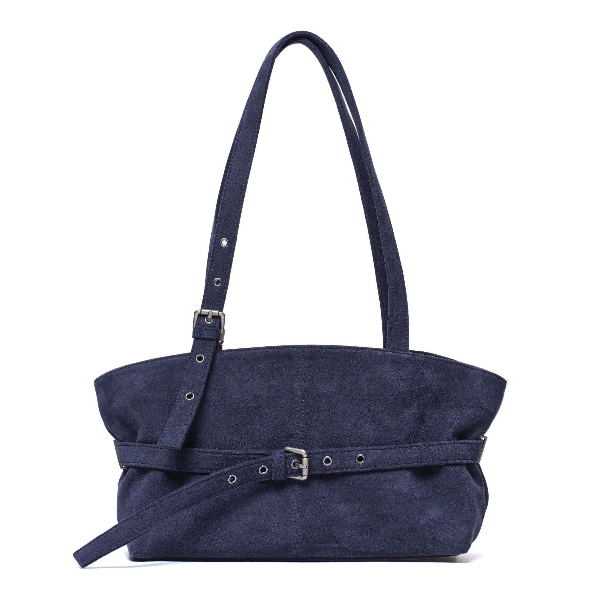 PREORDER Le Belt Bag M Suede Navy