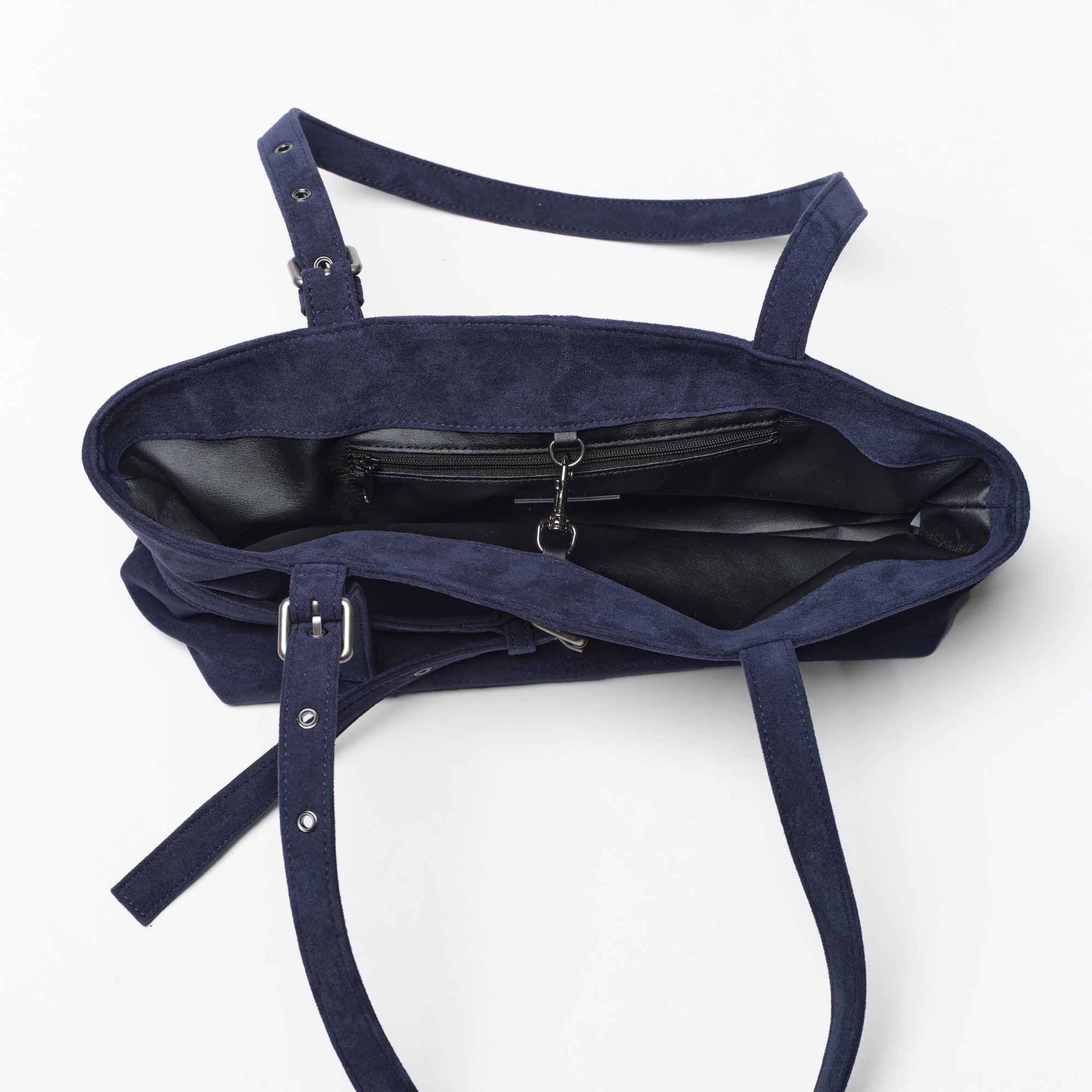 PREORDER Le Belt Bag M Suede Navy