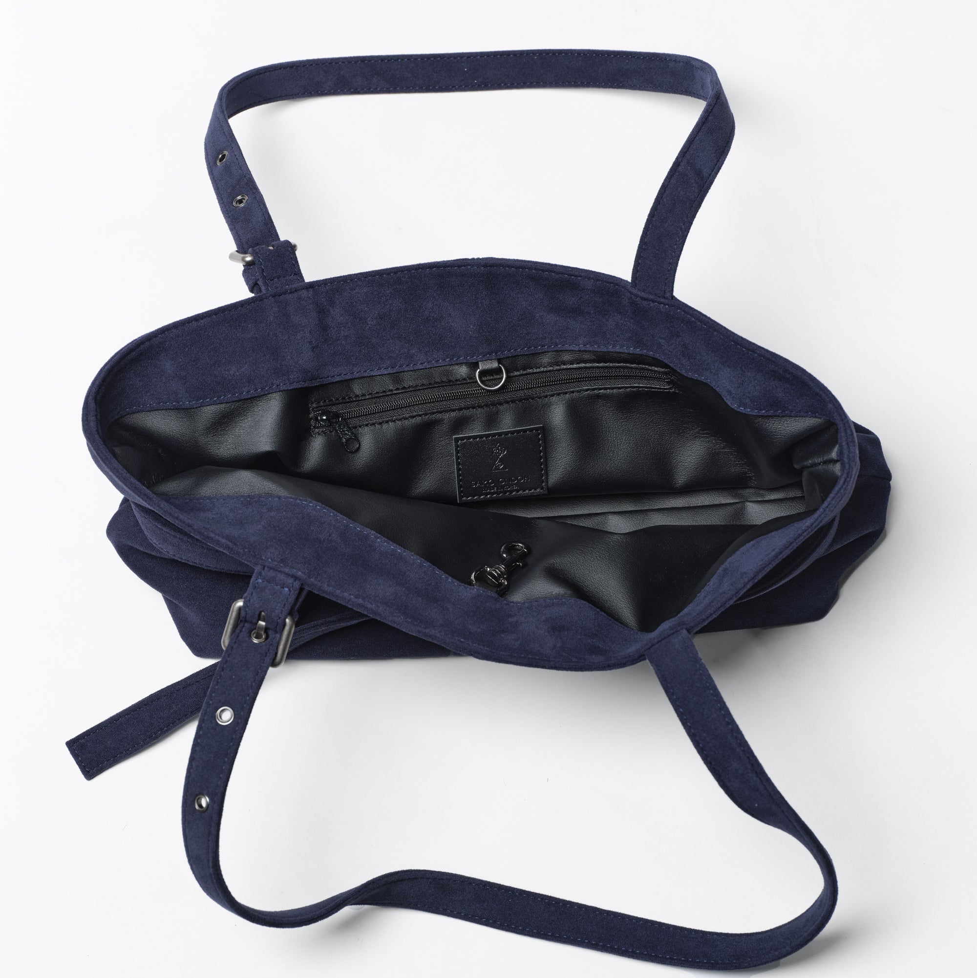PREORDER Le Belt Bag M Suede Navy