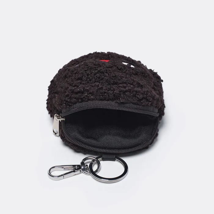 Nemoyom Airpods Case Eco Shearling Black