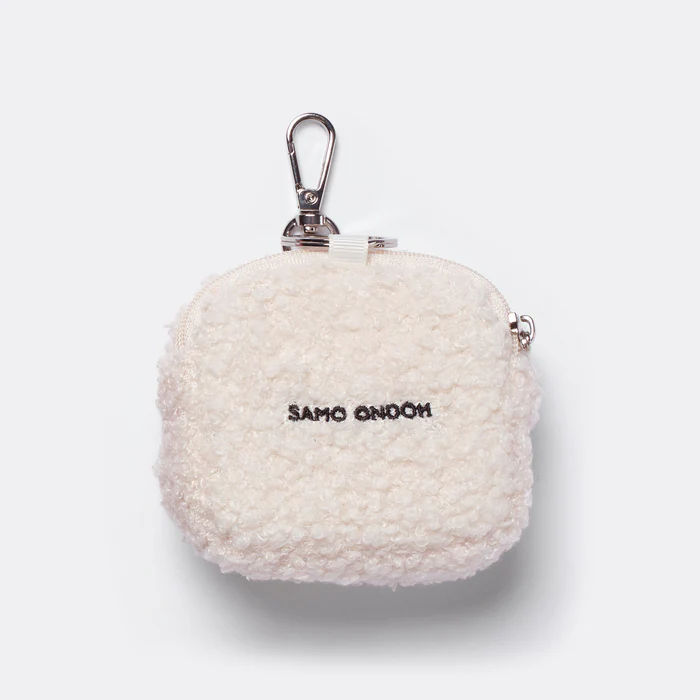 Nemoyom Airpods Case Eco Shearling Ivory