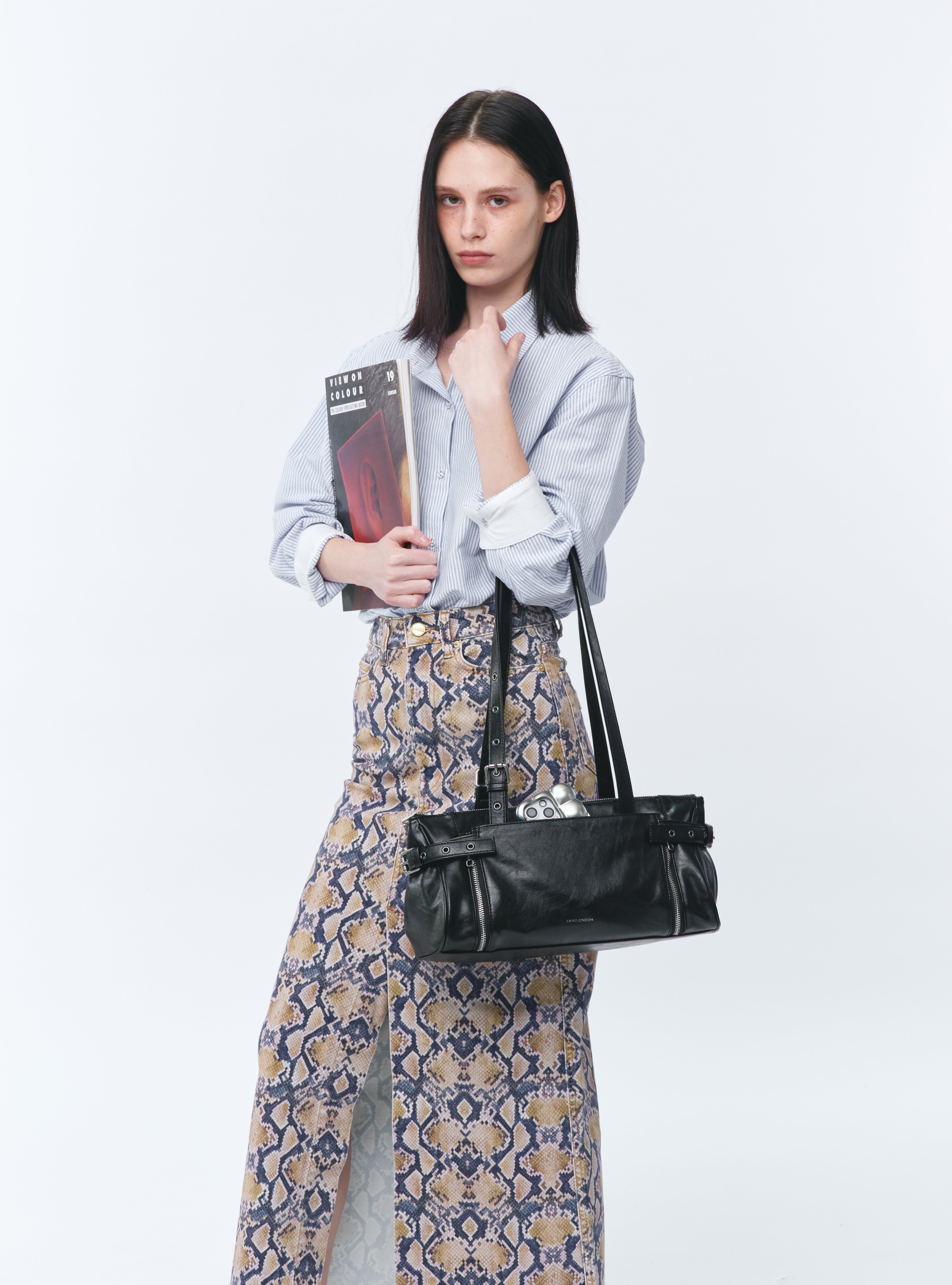 Nouvelle Bag M Veg Black