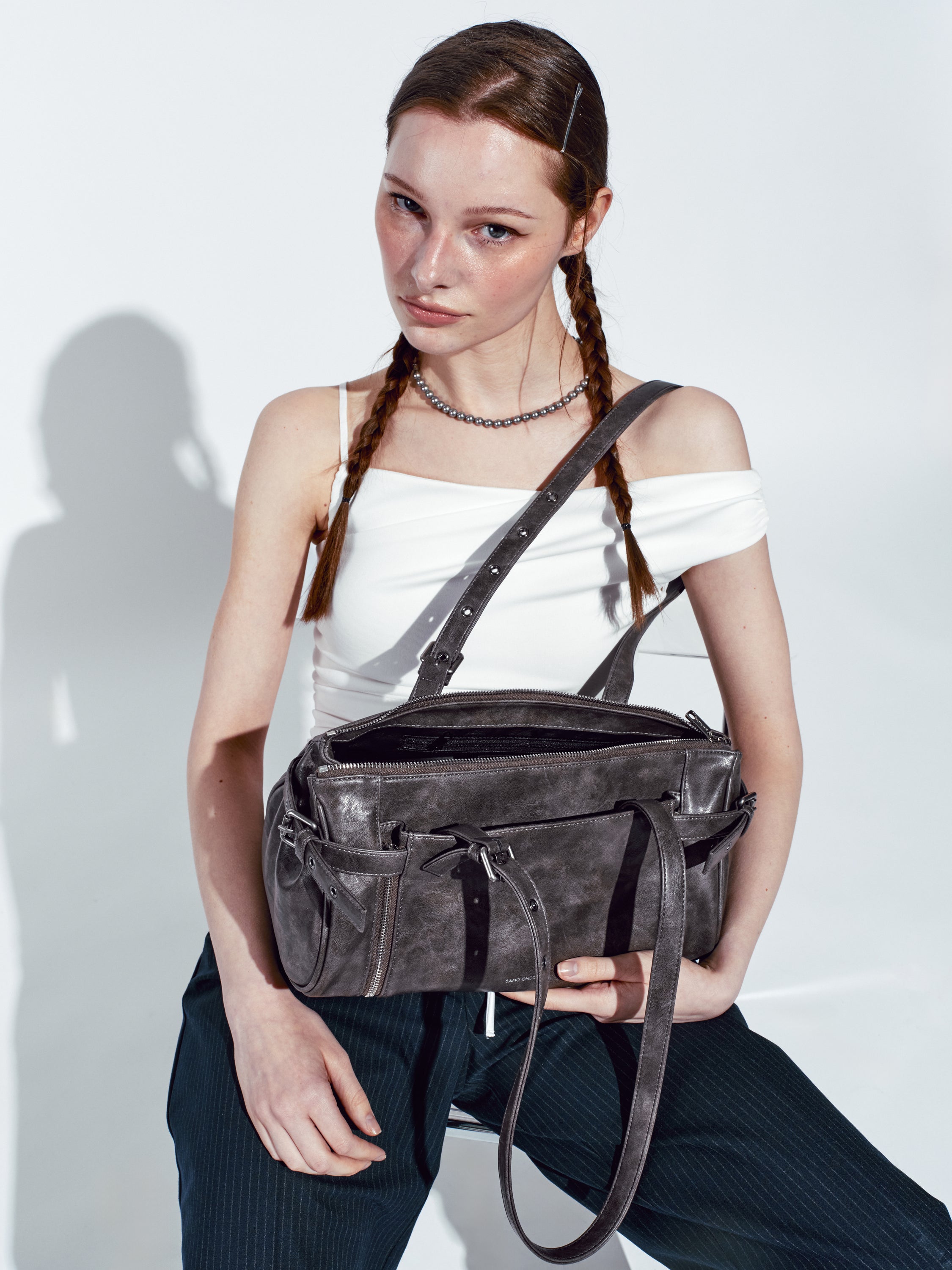 PREORDER Nouvelle Bag M Baked Gray