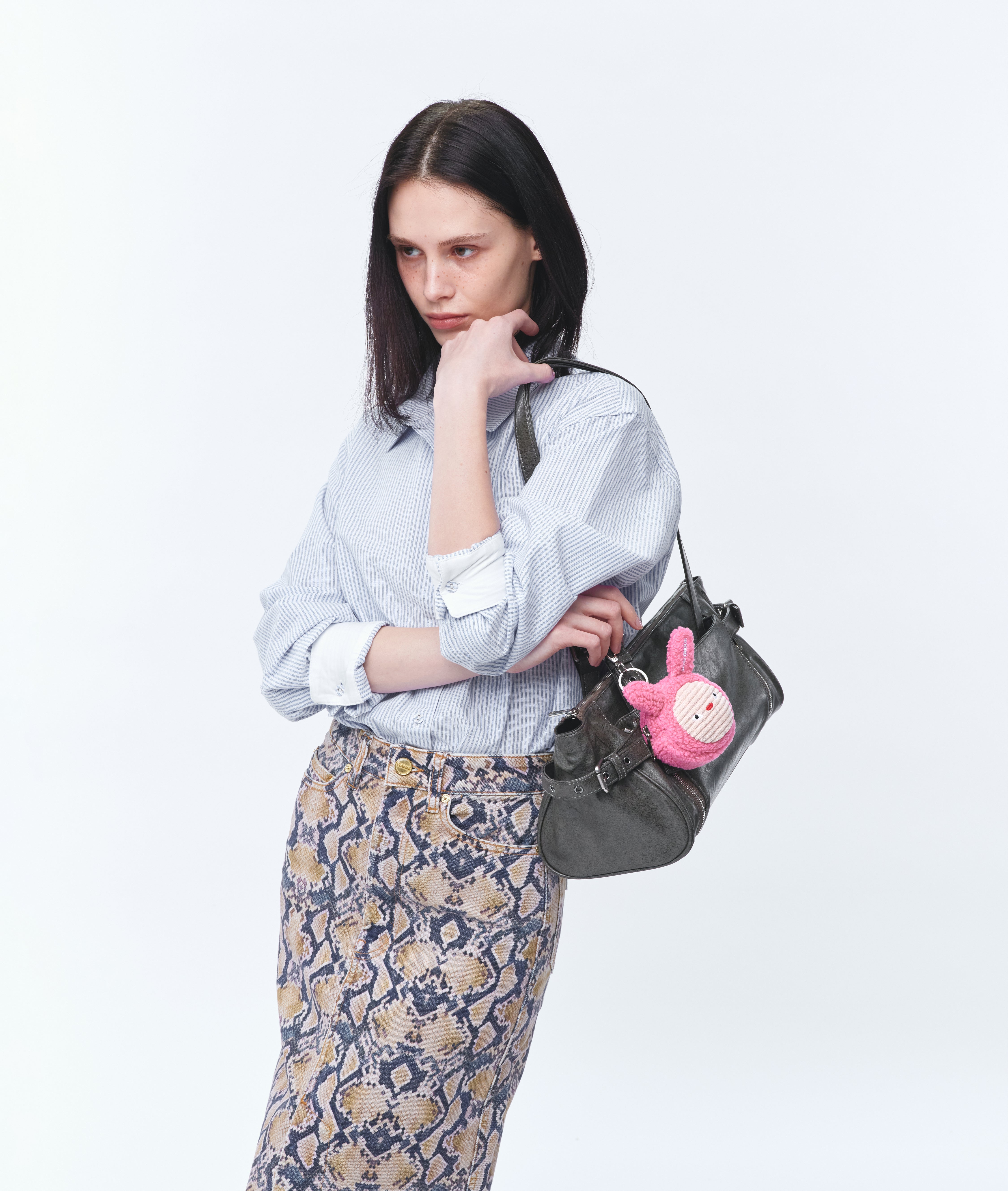 Nouvelle Bag M Veg Gray