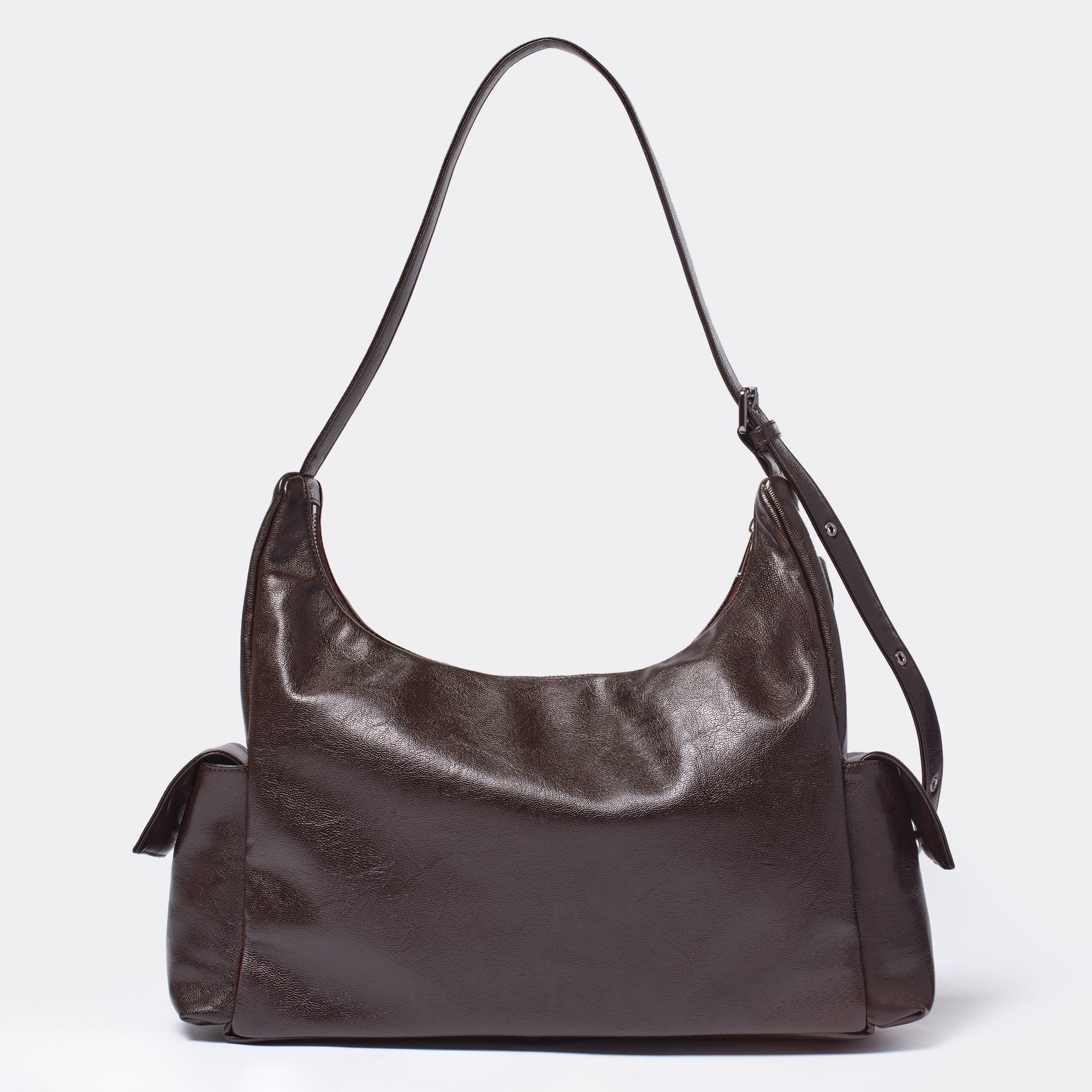 Pocket Mug Bag L Goat Chocolate