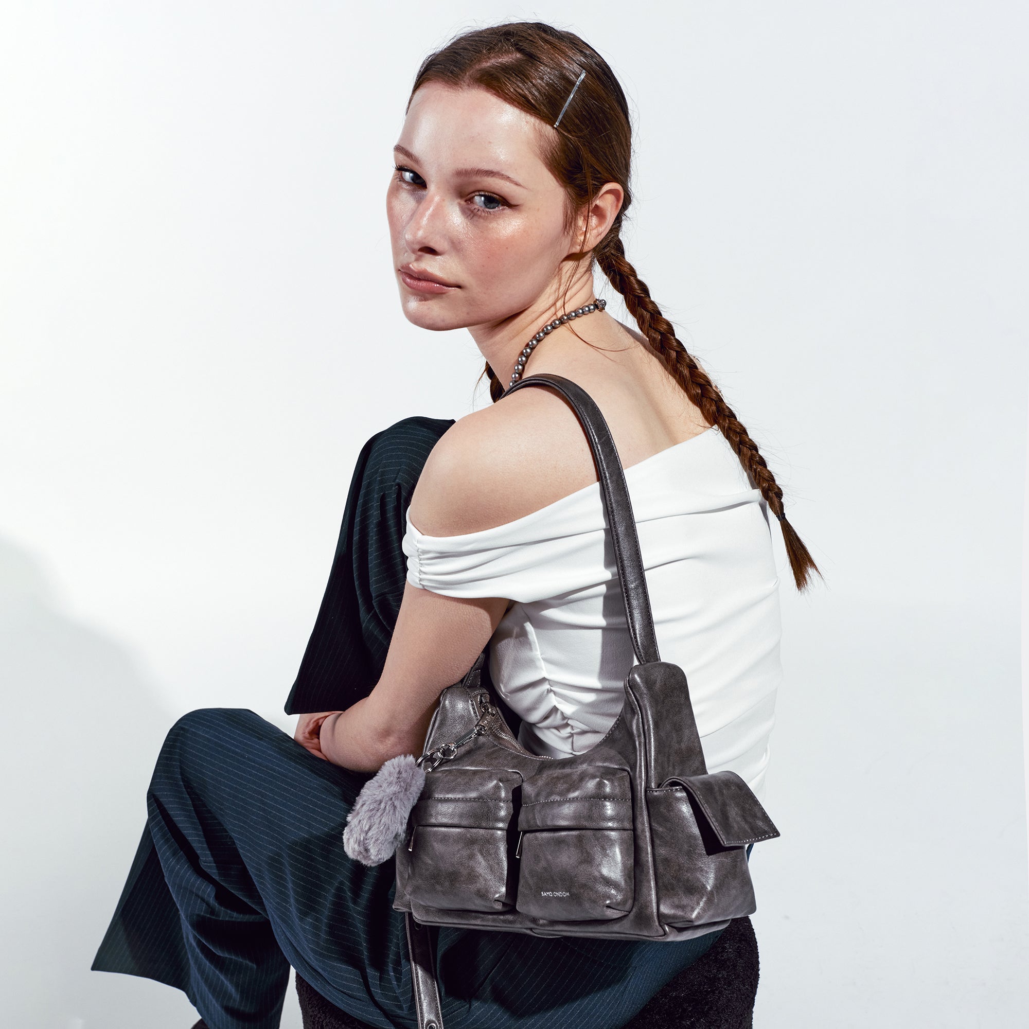 PREORDER Pocket Mug Bag M Baked Gray
