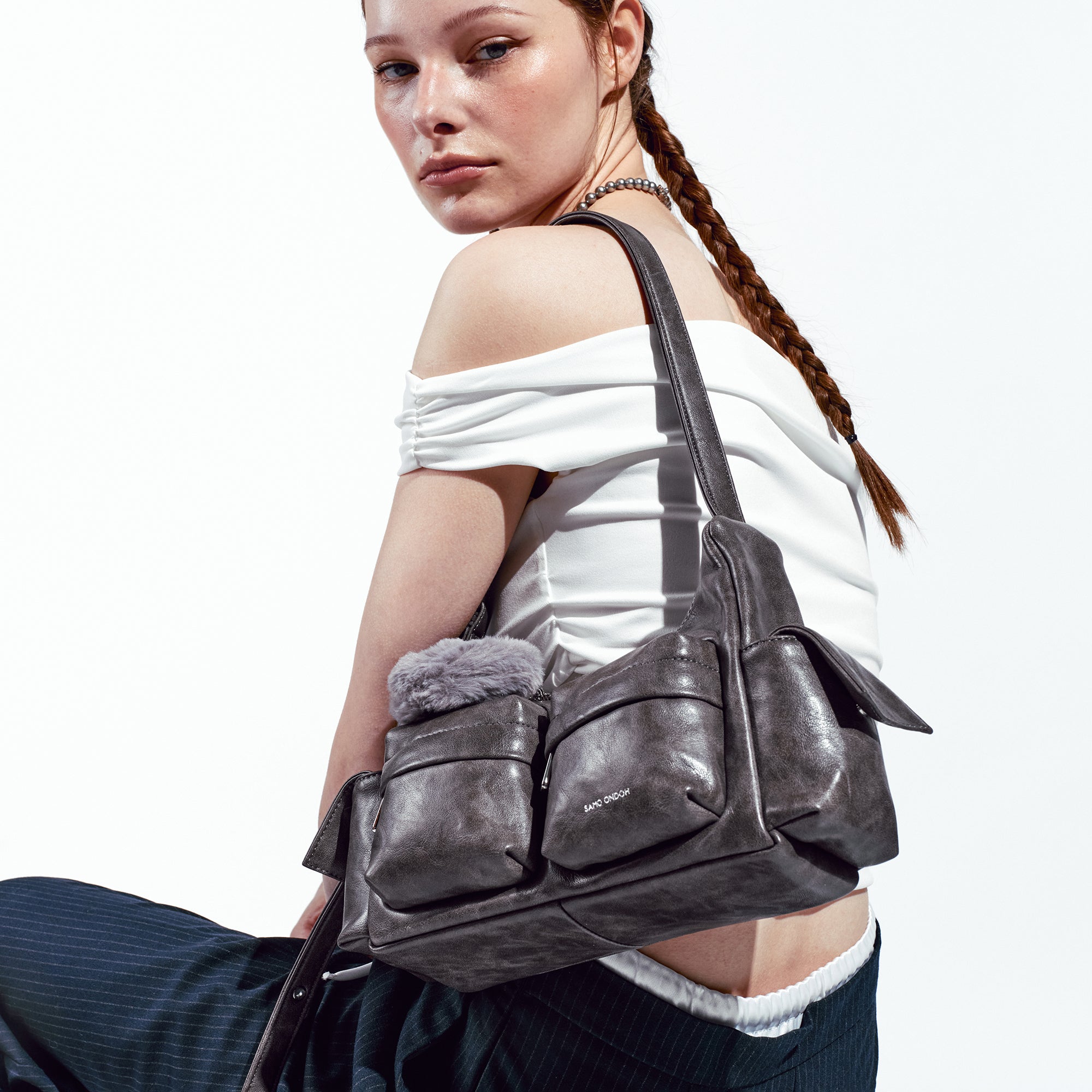 PREORDER Pocket Mug Bag M Baked Gray