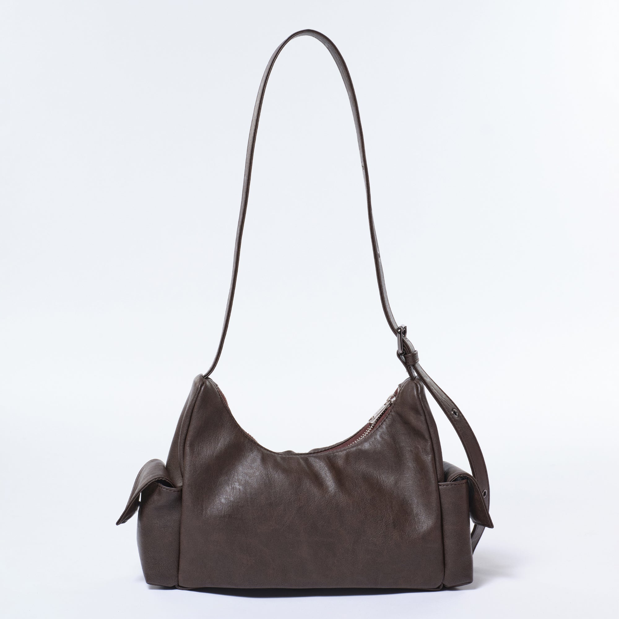 Pocket Mug Bag M Brushed Chocolate