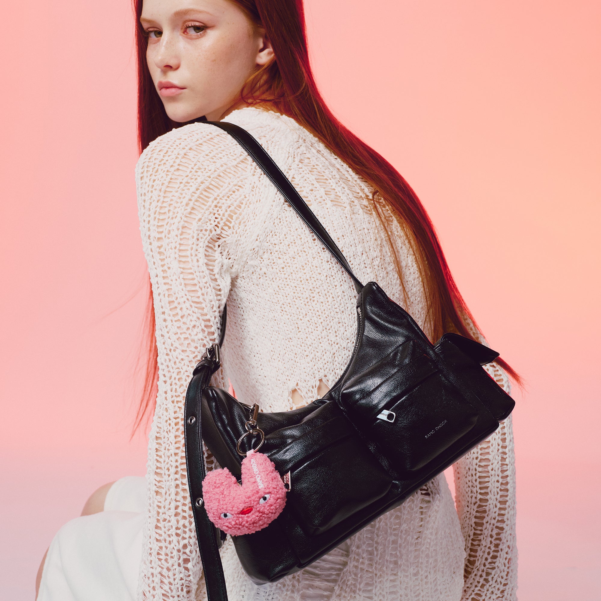 Pocket Mug Bag M Goat Black
