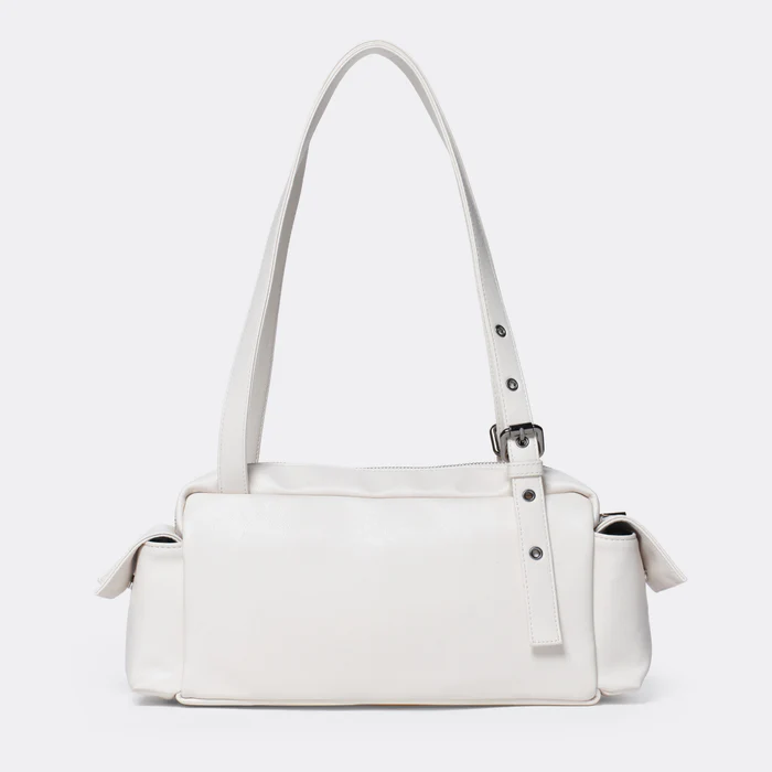 Pocket Utility Bag M Nappa Ivory