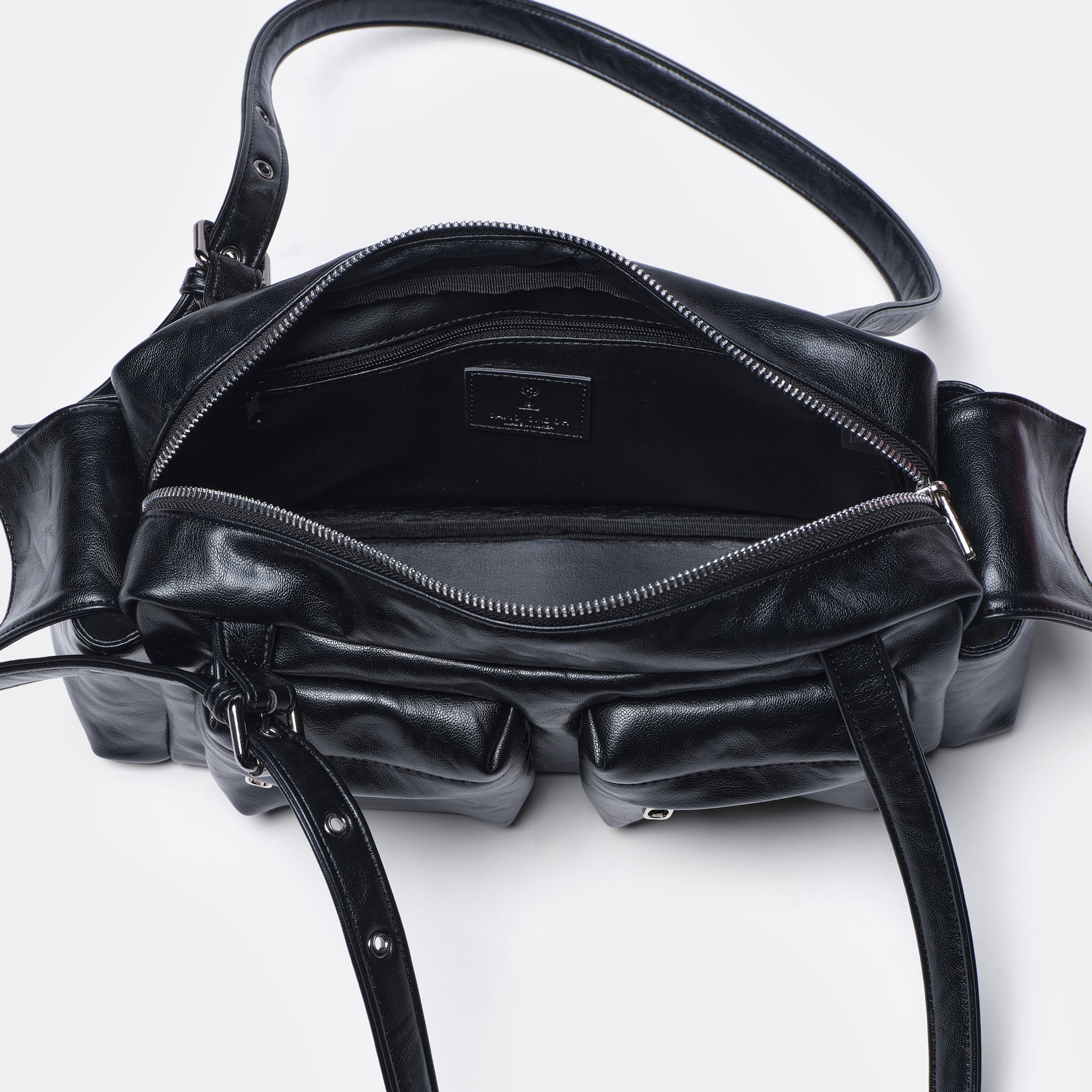 PREORDER Pocket Utility Bag M Baked Black