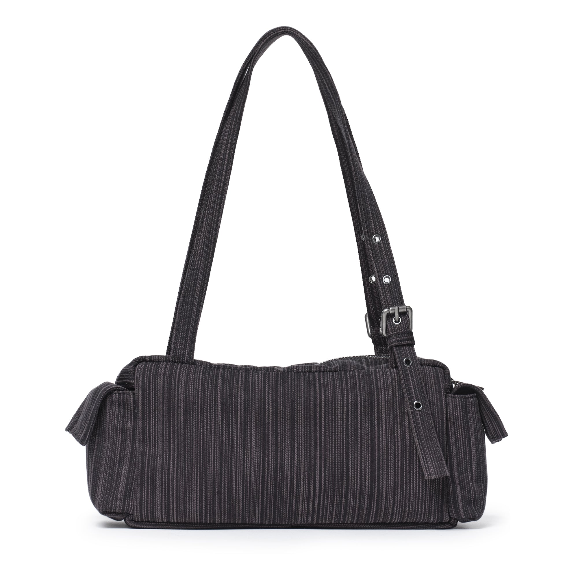Pocket Utility Bag M Stripe Black