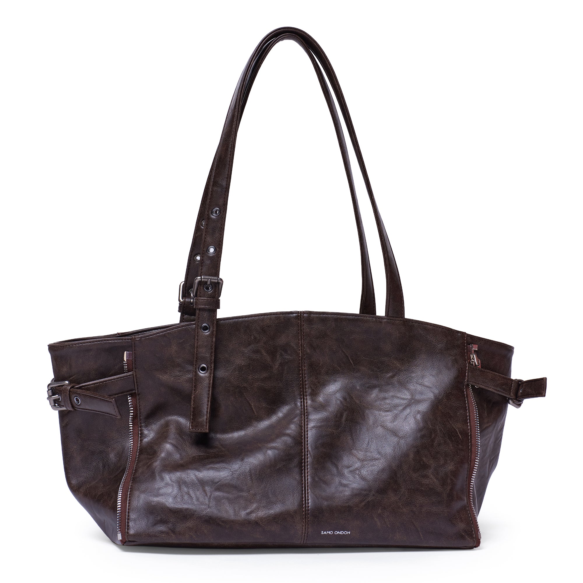 PREORDER Zipper Shopper Bag M Baked Moca