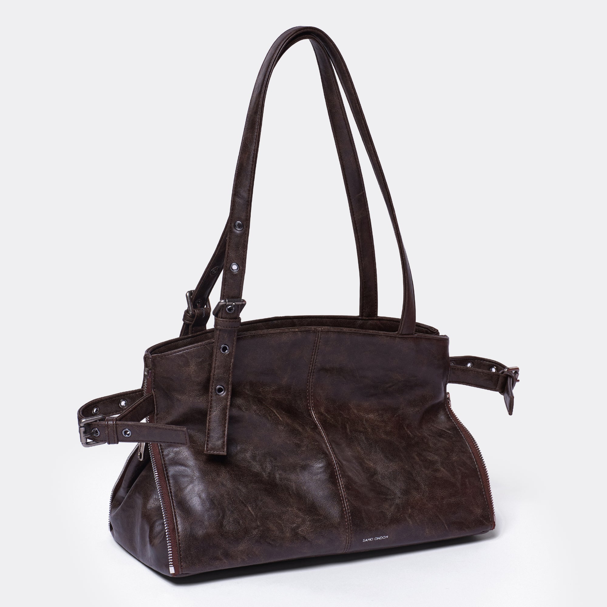 PREORDER Zipper Shopper Bag M Baked Moca