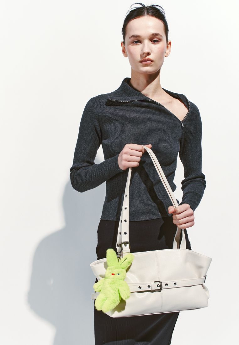 Le Belt Bag M Goat Cream