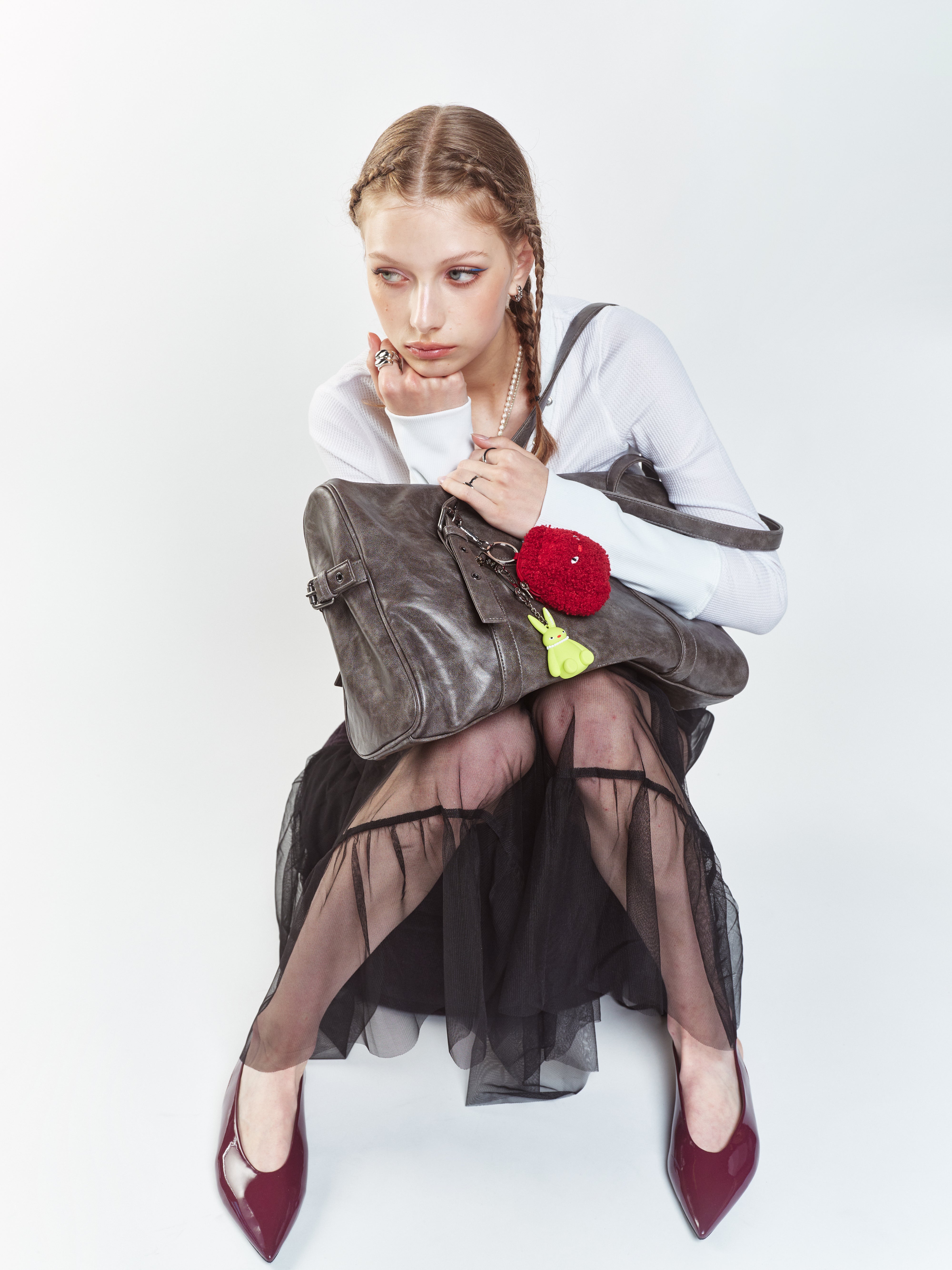 Museum Bag L Baked Gray