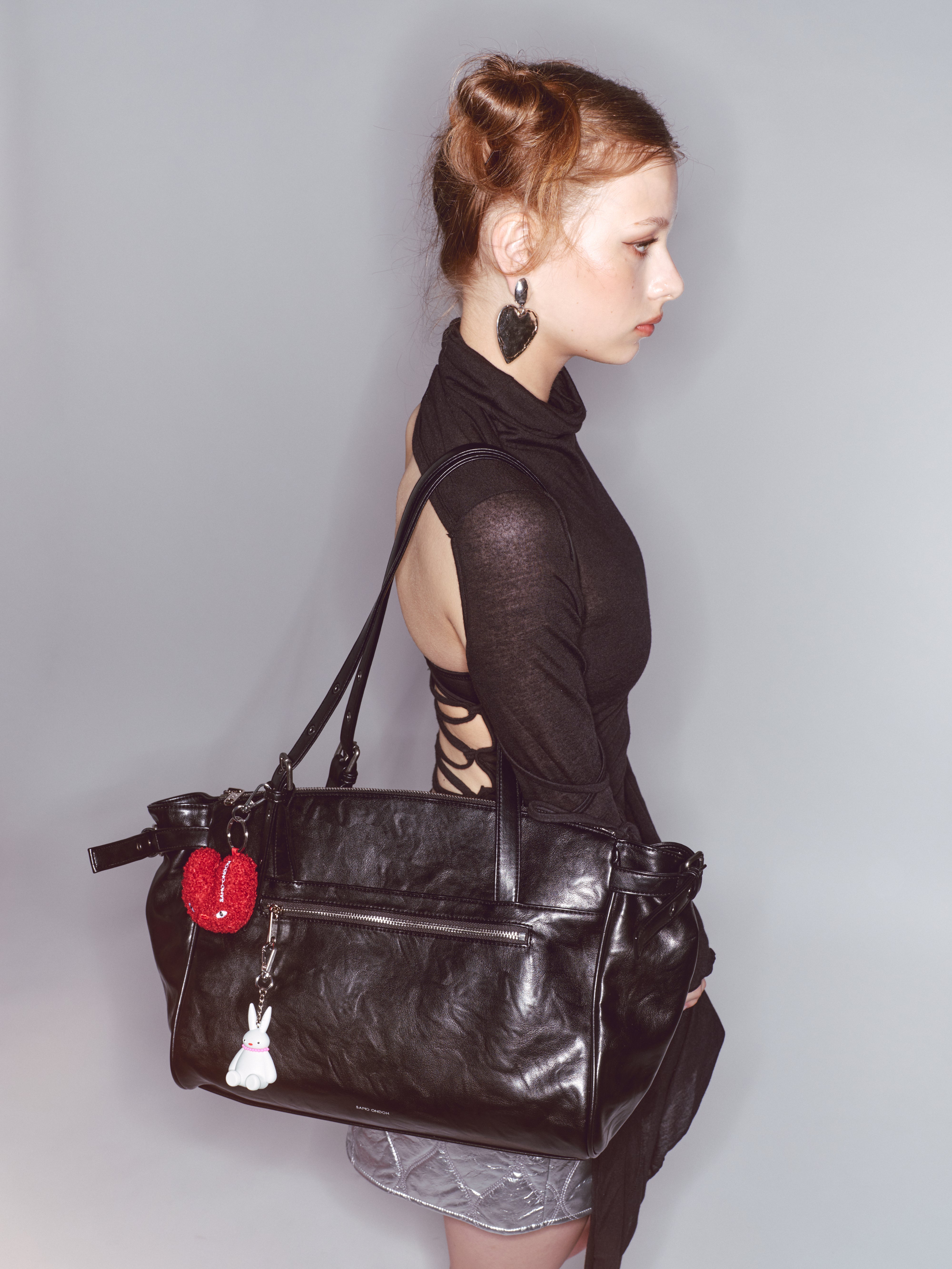 PREORDER Nouvelle Shopper Bag L Baked Black